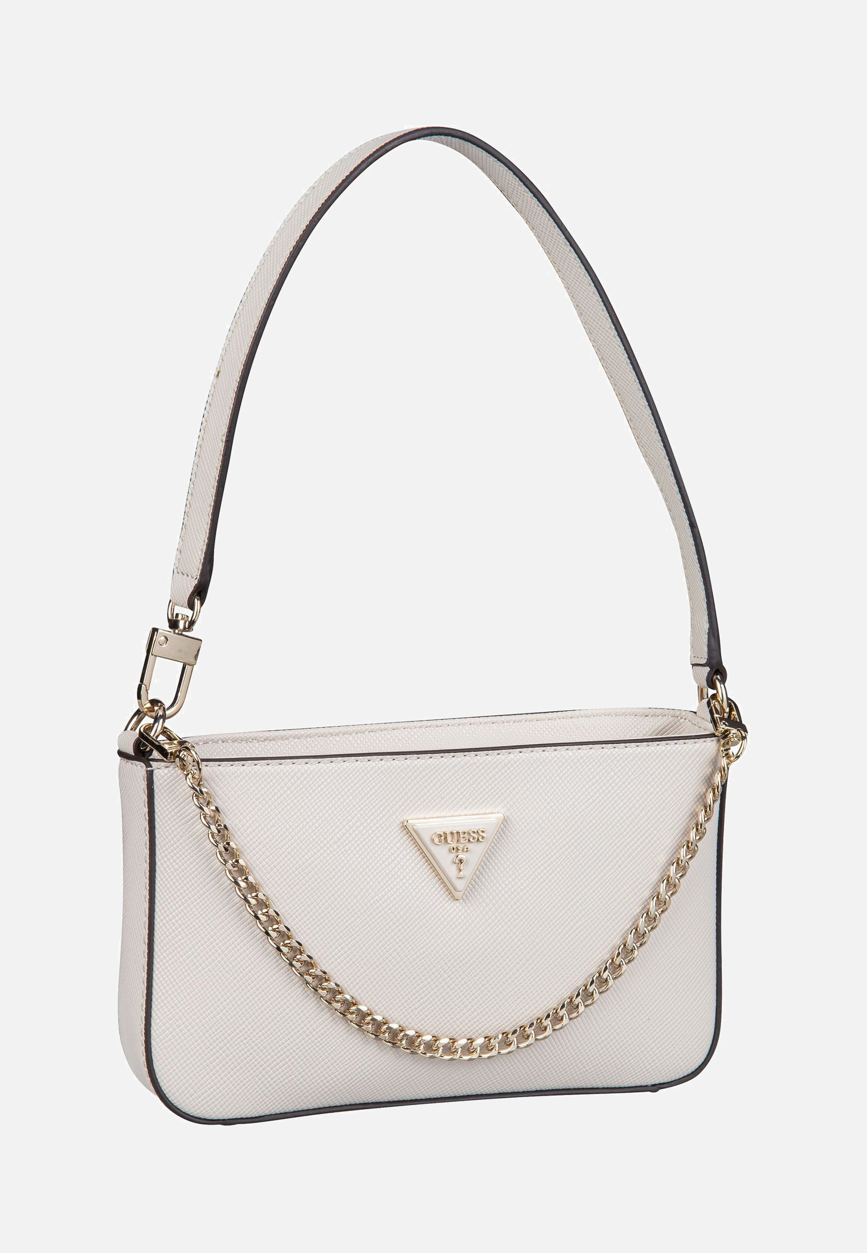 Guess - Noelle II Mini Top Zip SHB 72720 Bone - Shoulder Bag | Women-Image