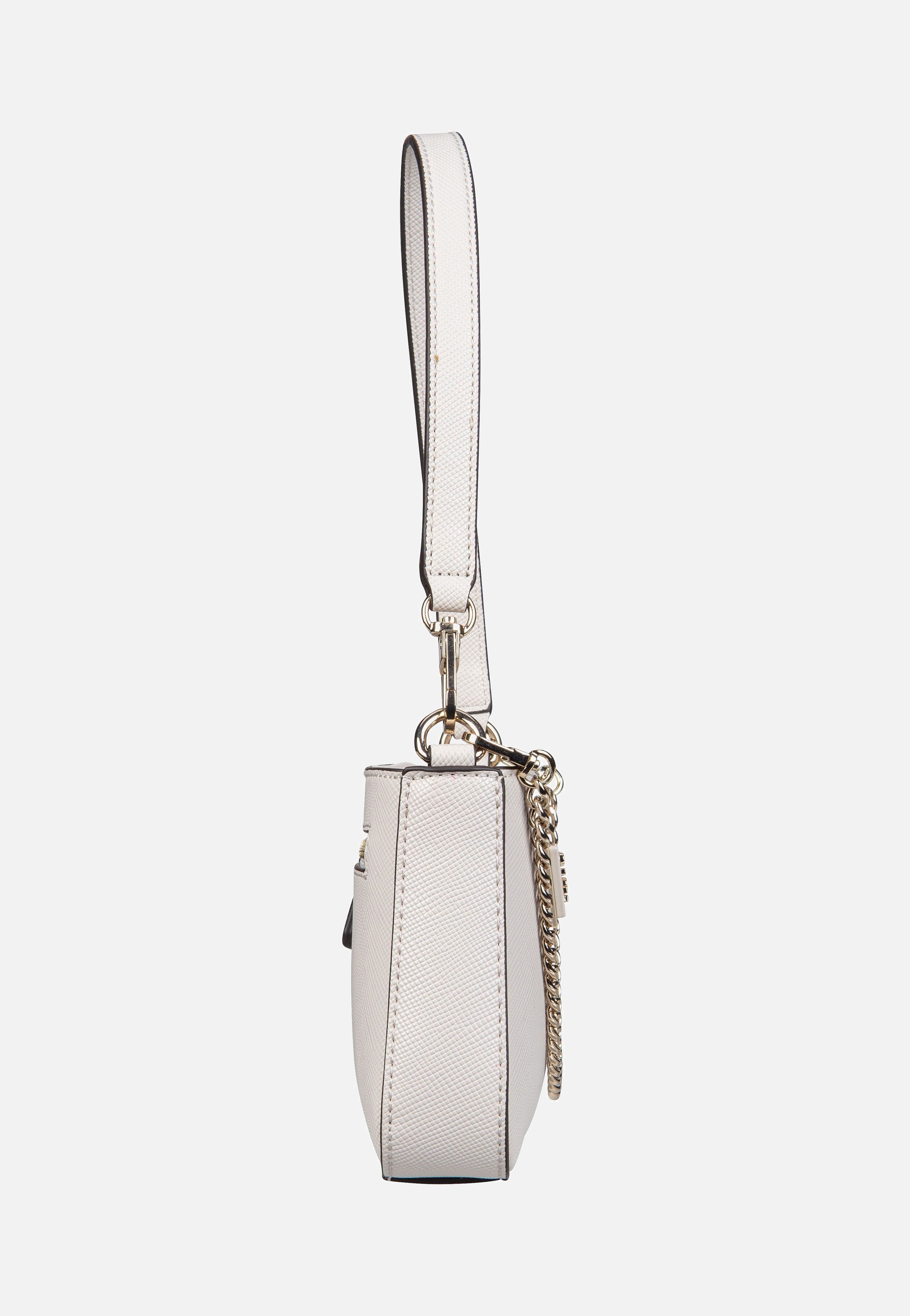 Guess - Noelle II Mini Top Zip SHB 72720 Bone - Shoulder Bag | Women-Image