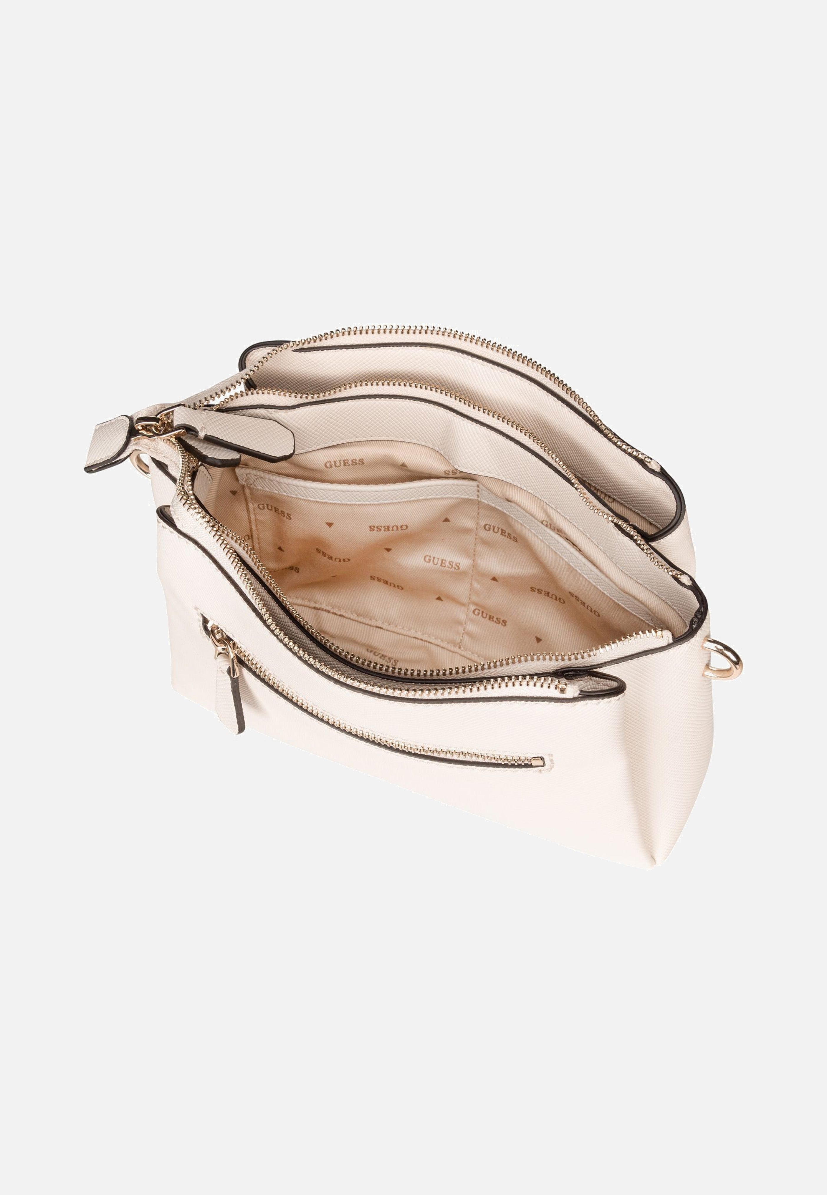 Guess - Noelle II Tri Comp CB 72120 Bone - Crossbody Bag | Women-Image