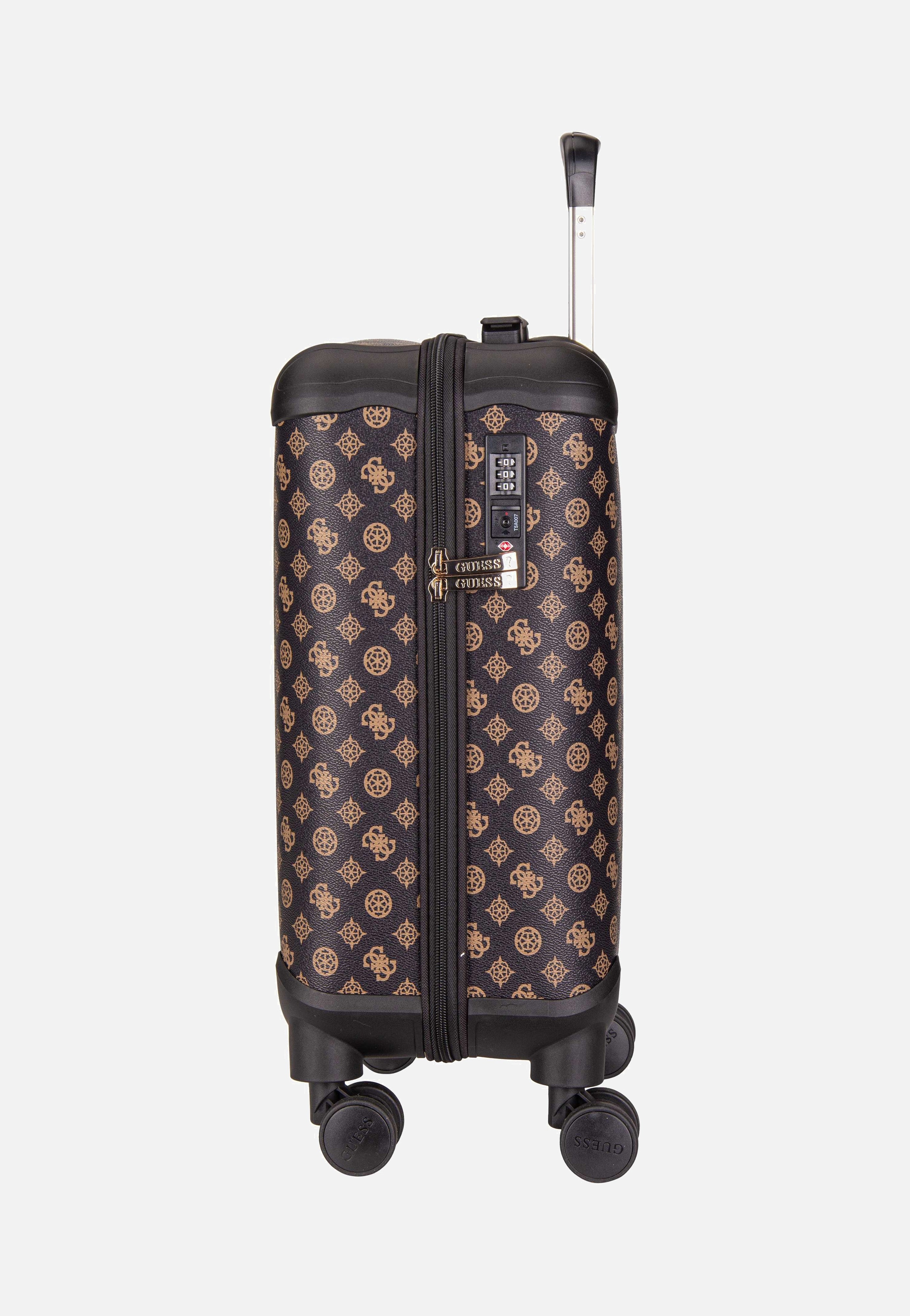 Guess - Wilder 18 in 8-Wheeler Logo Brown - Suitcase | Neutral-Image