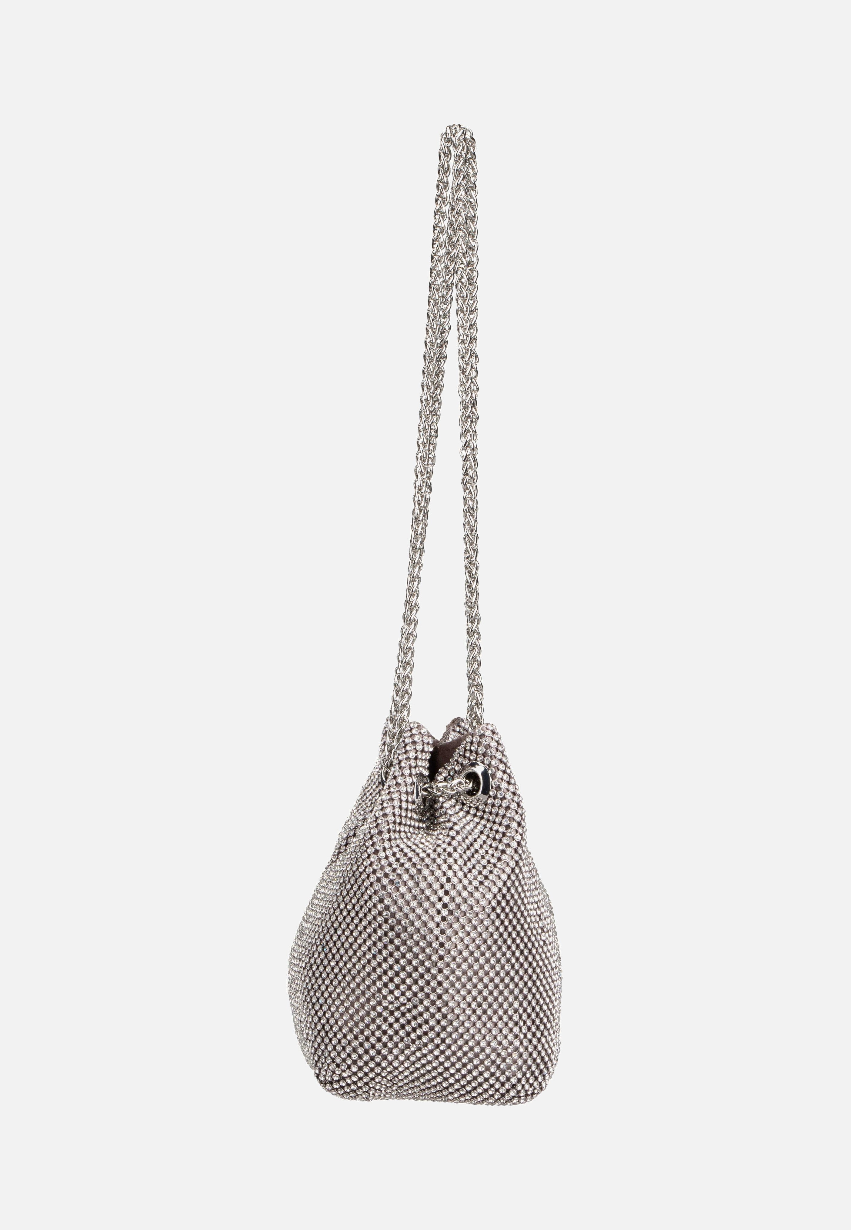 Guess - Zalina Pouch 50750 Silver - Evening Bag | Women-Image