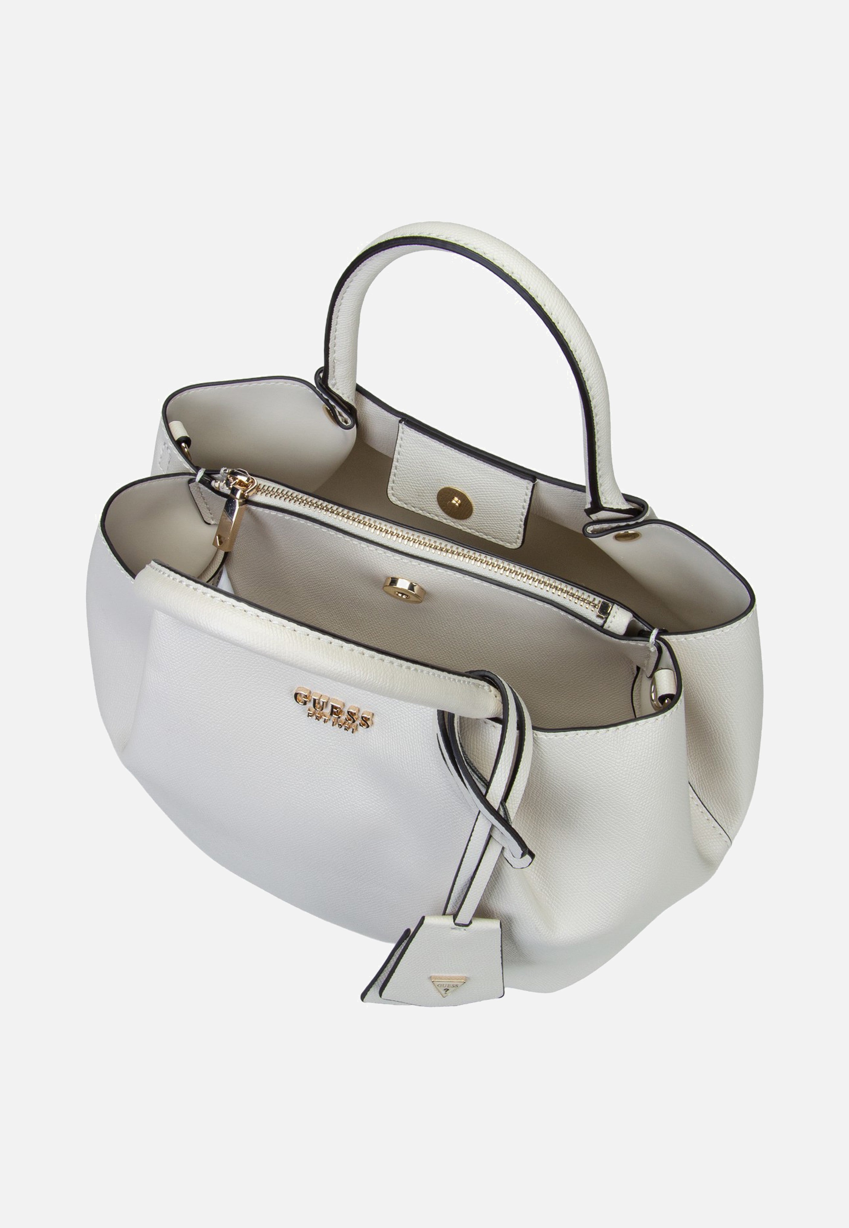 Guess Amorette Girlfriend 98060 Off White Handle Bag