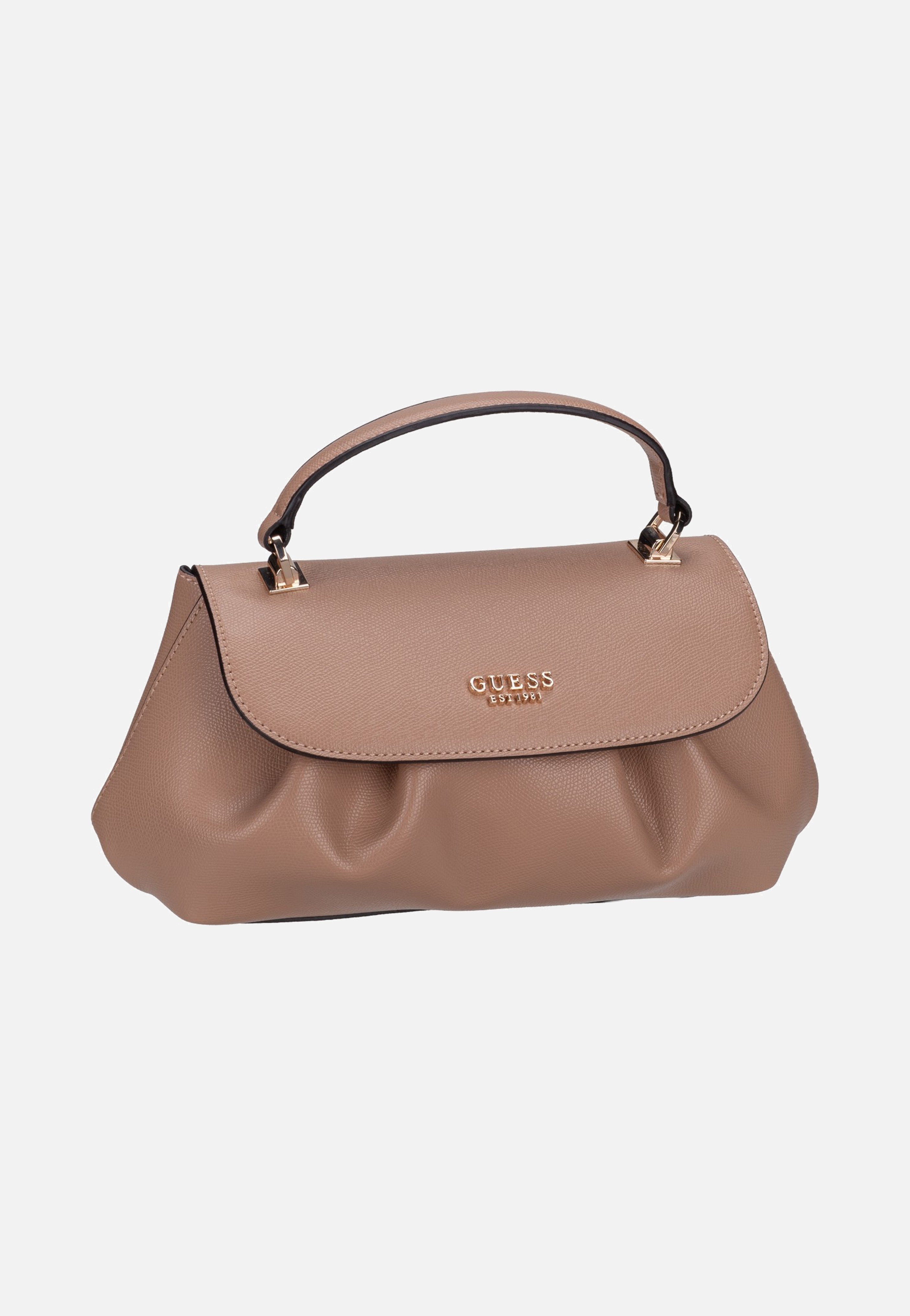 Guess Amorette Top Handle Flap 98190 Beige Handle Bag