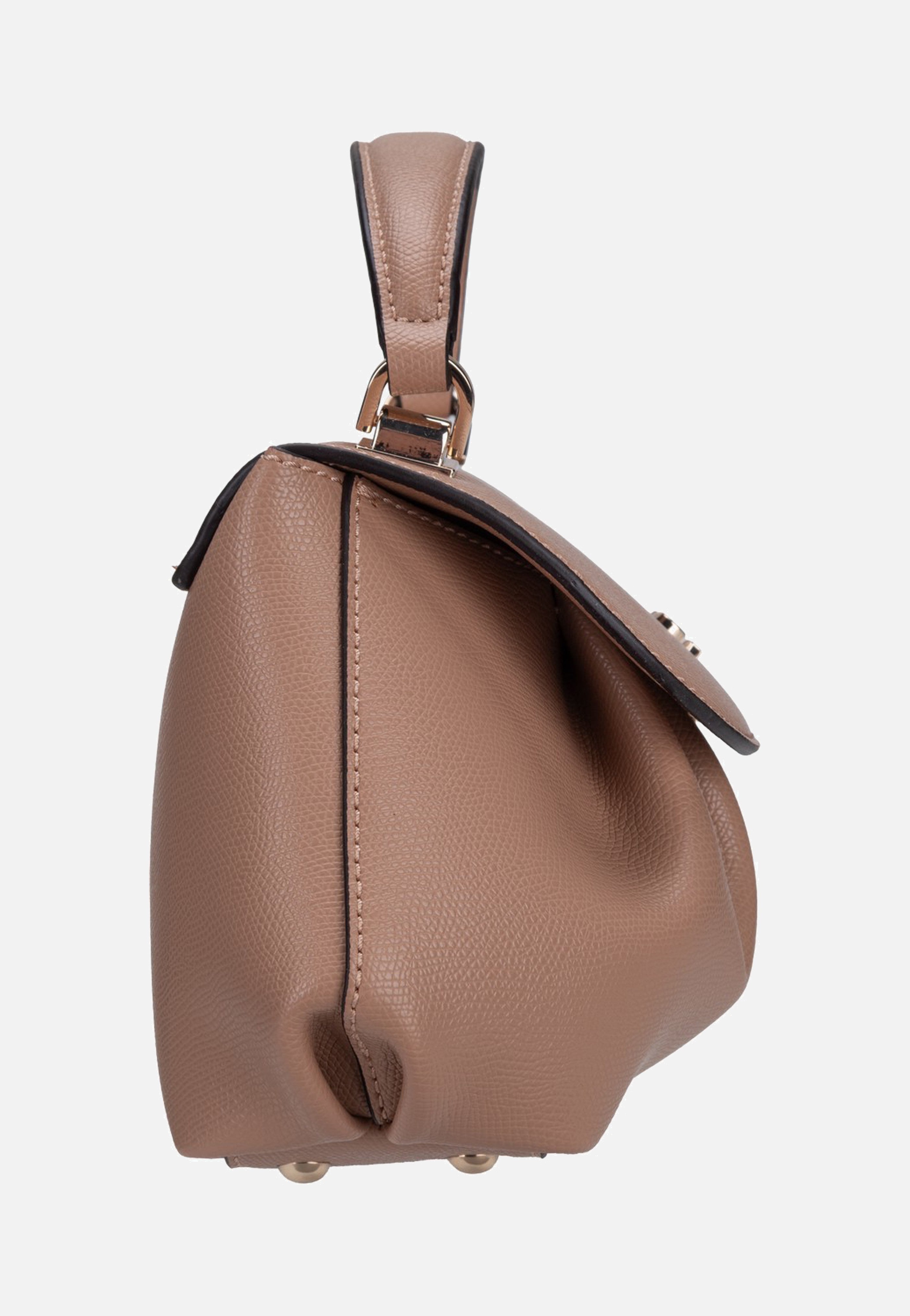 Guess Amorette Top Handle Flap 98190 Beige Handle Bag