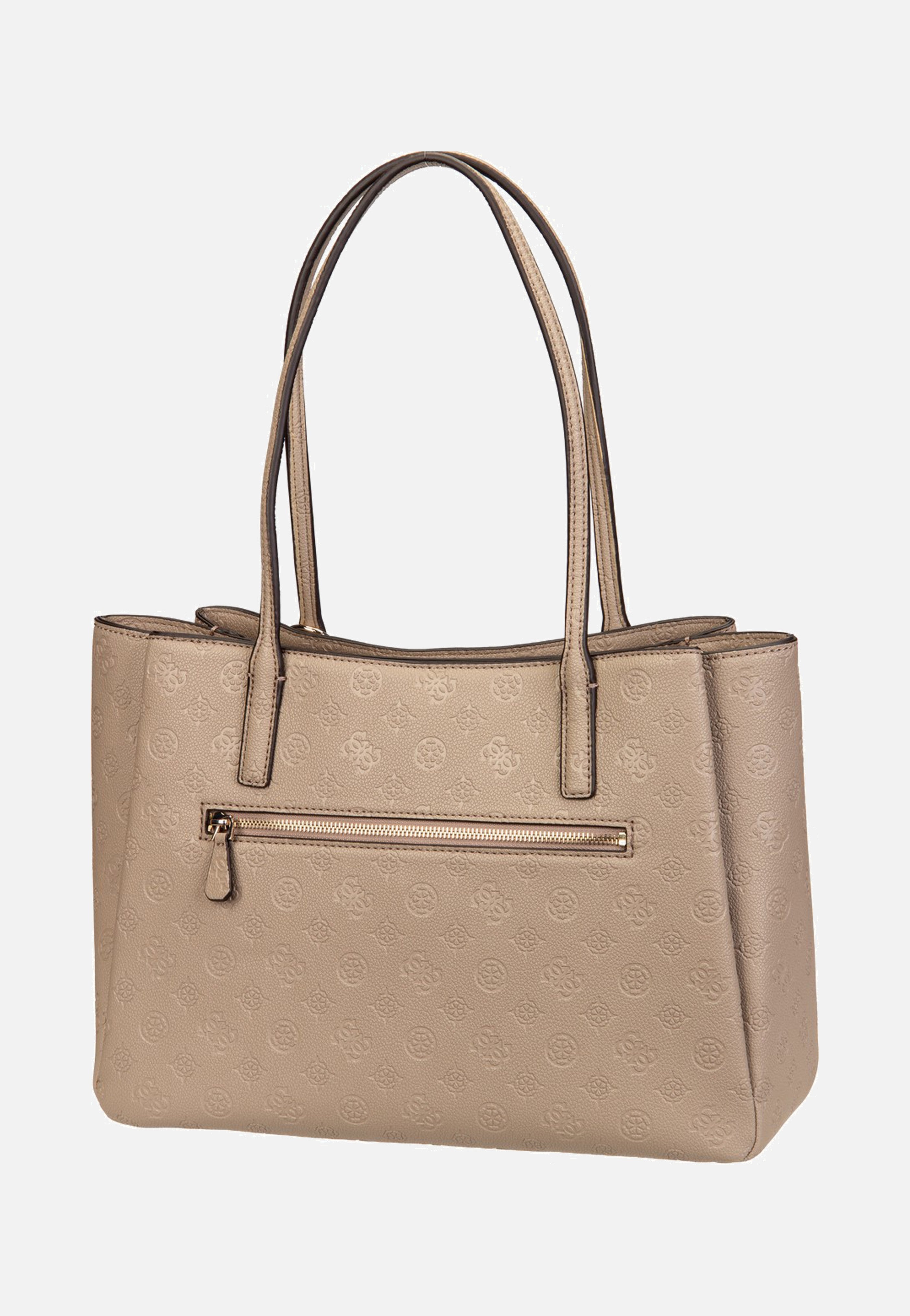 Guess Anise Multi Comp Tote Dark Oak Shopper