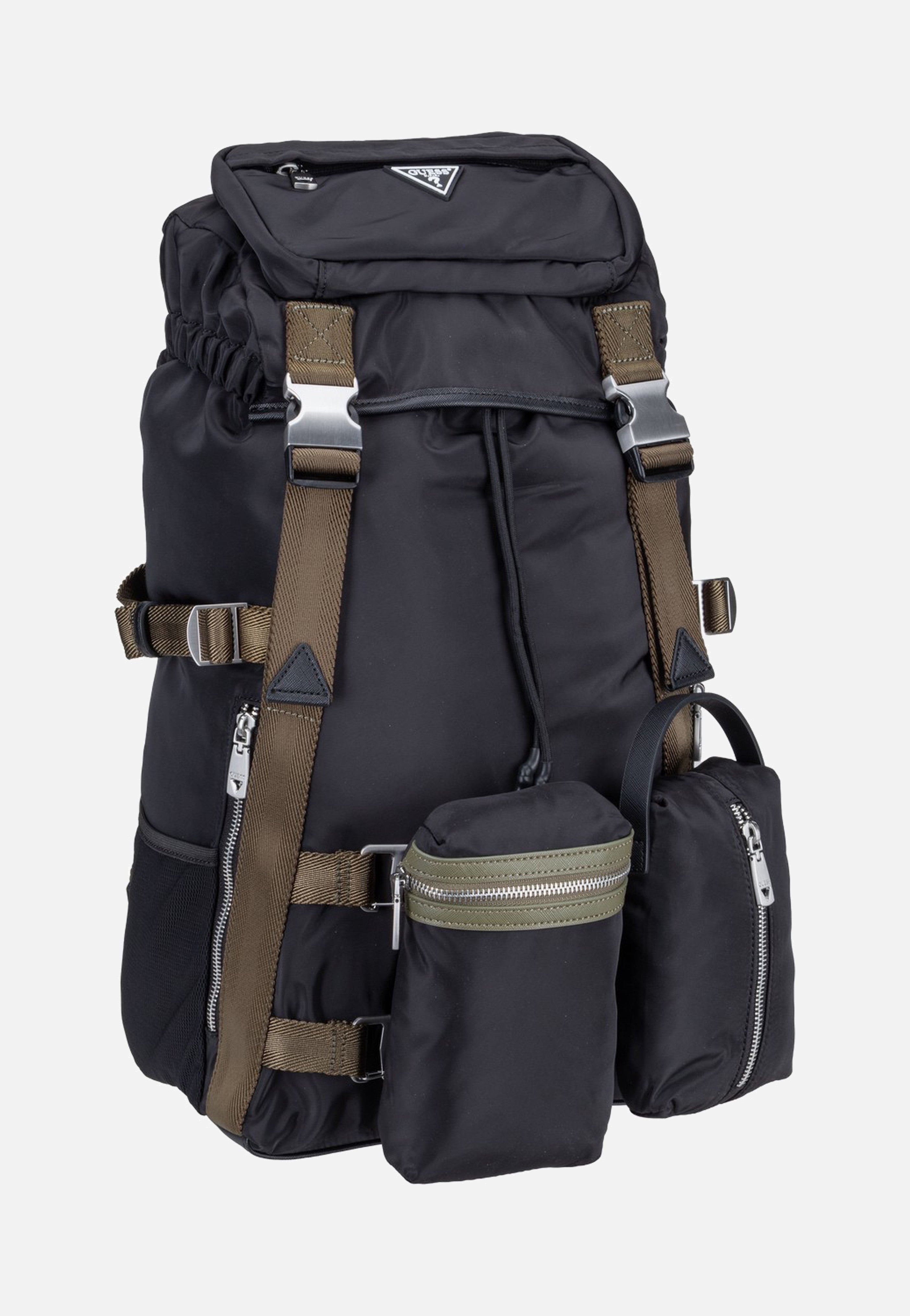 Guess Berlin Multipocket Black Backpack