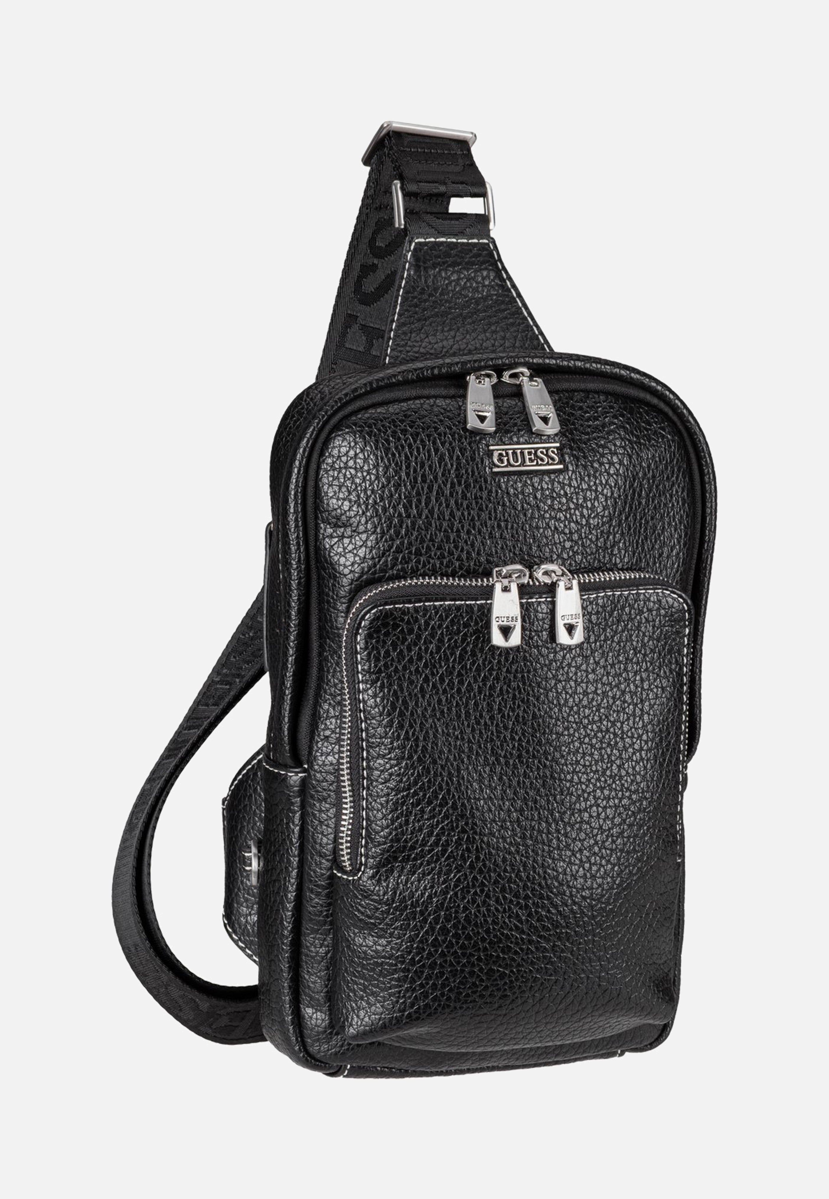 Guess Boston Crossover Black Crossbody Bag