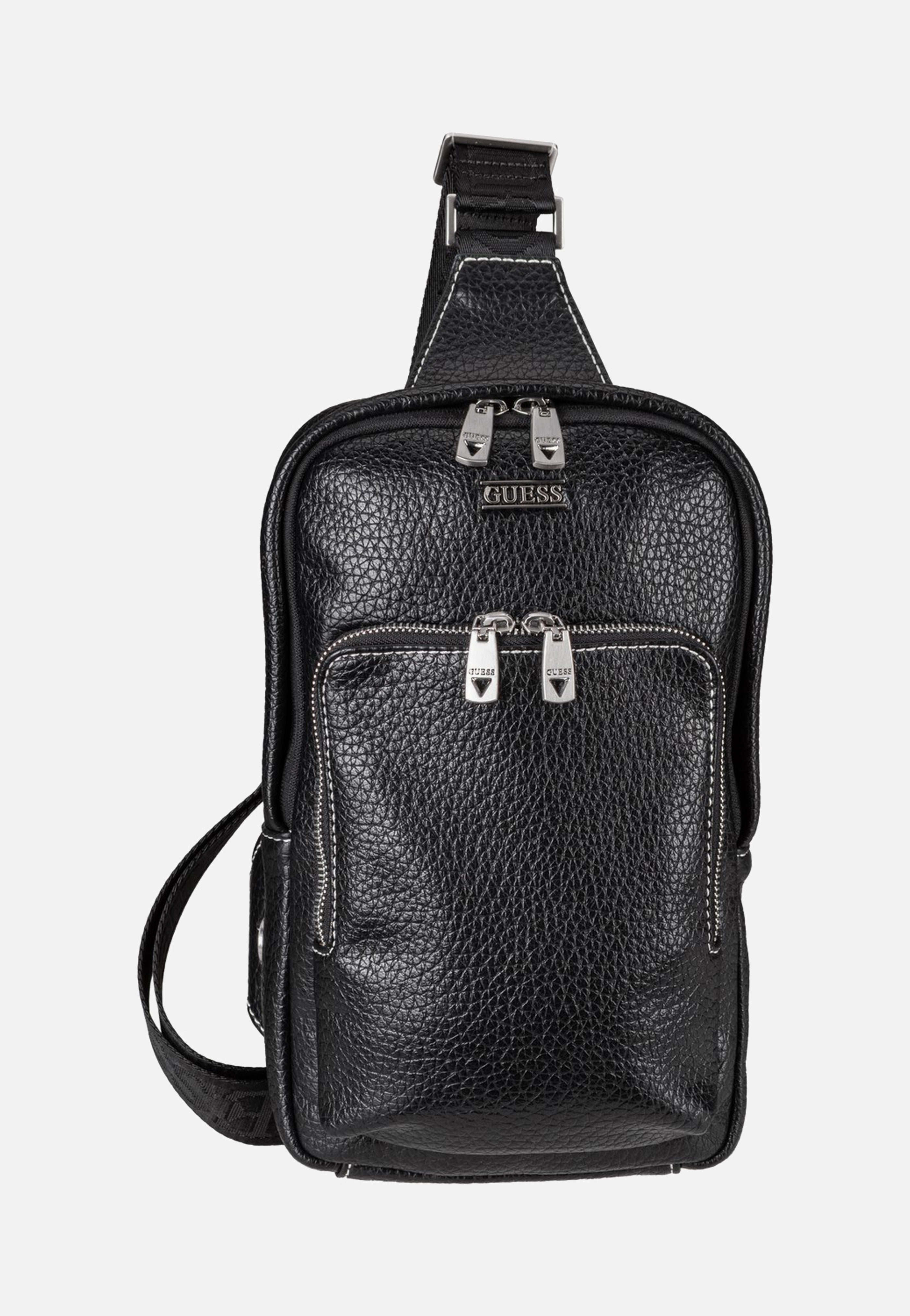 Guess Boston Crossover Black Crossbody Bag
