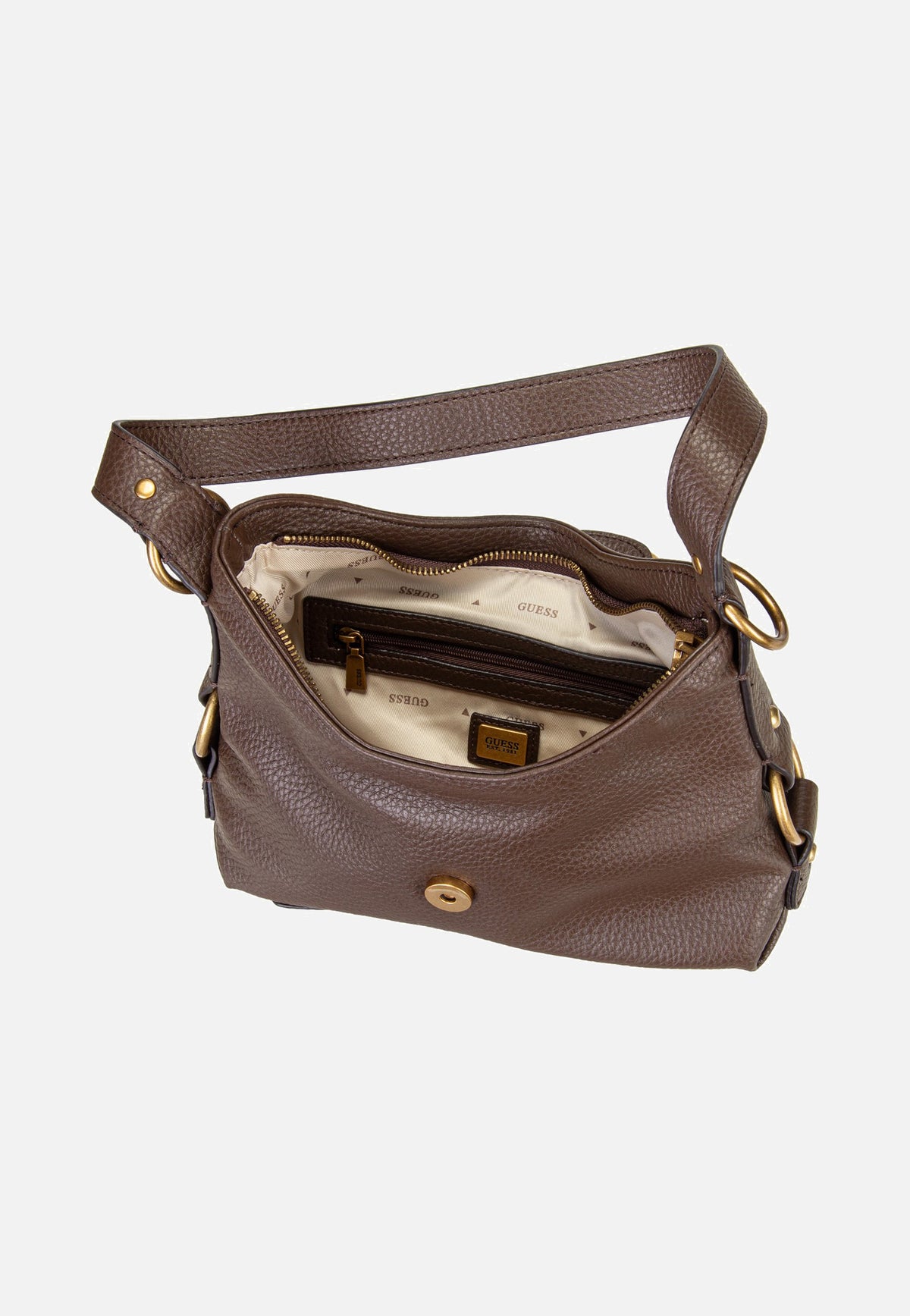 Guess Camden Mini 8720 Espresso Schultertasche