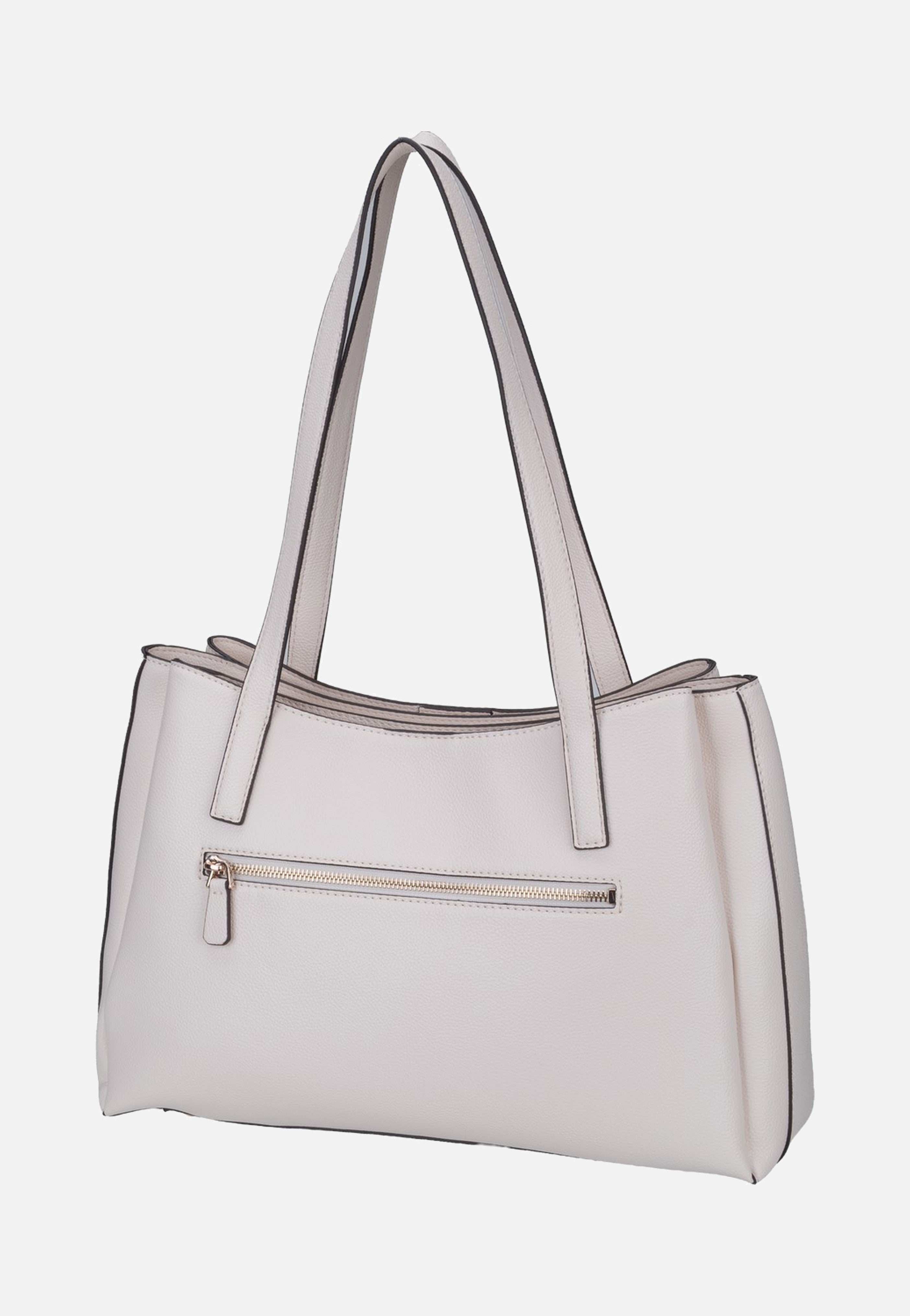 Guess Camelia 3 Comp 42230 Off White Shoulder Bag