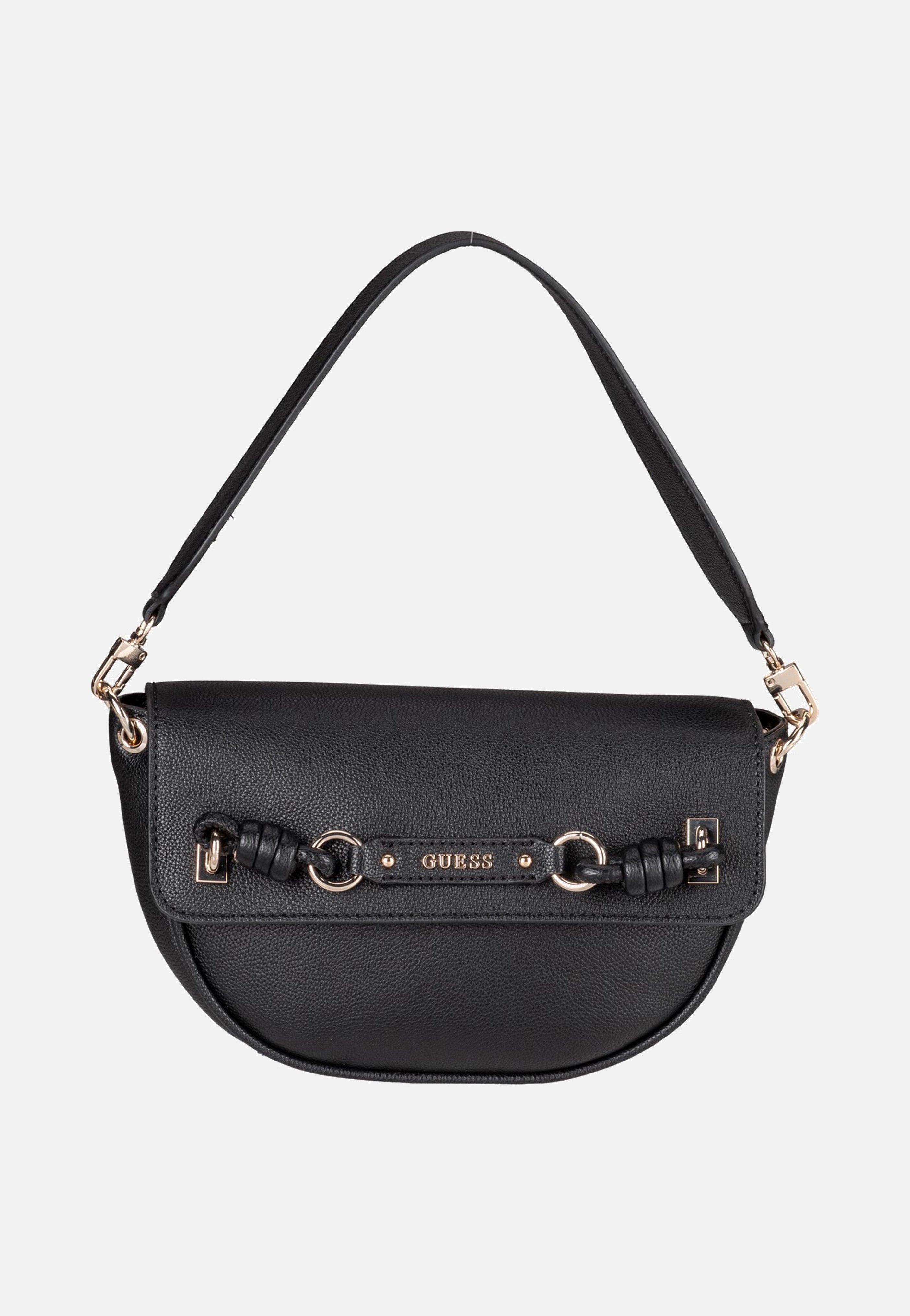 Guess Camelia Flap 42190 Black Shoulder Bag