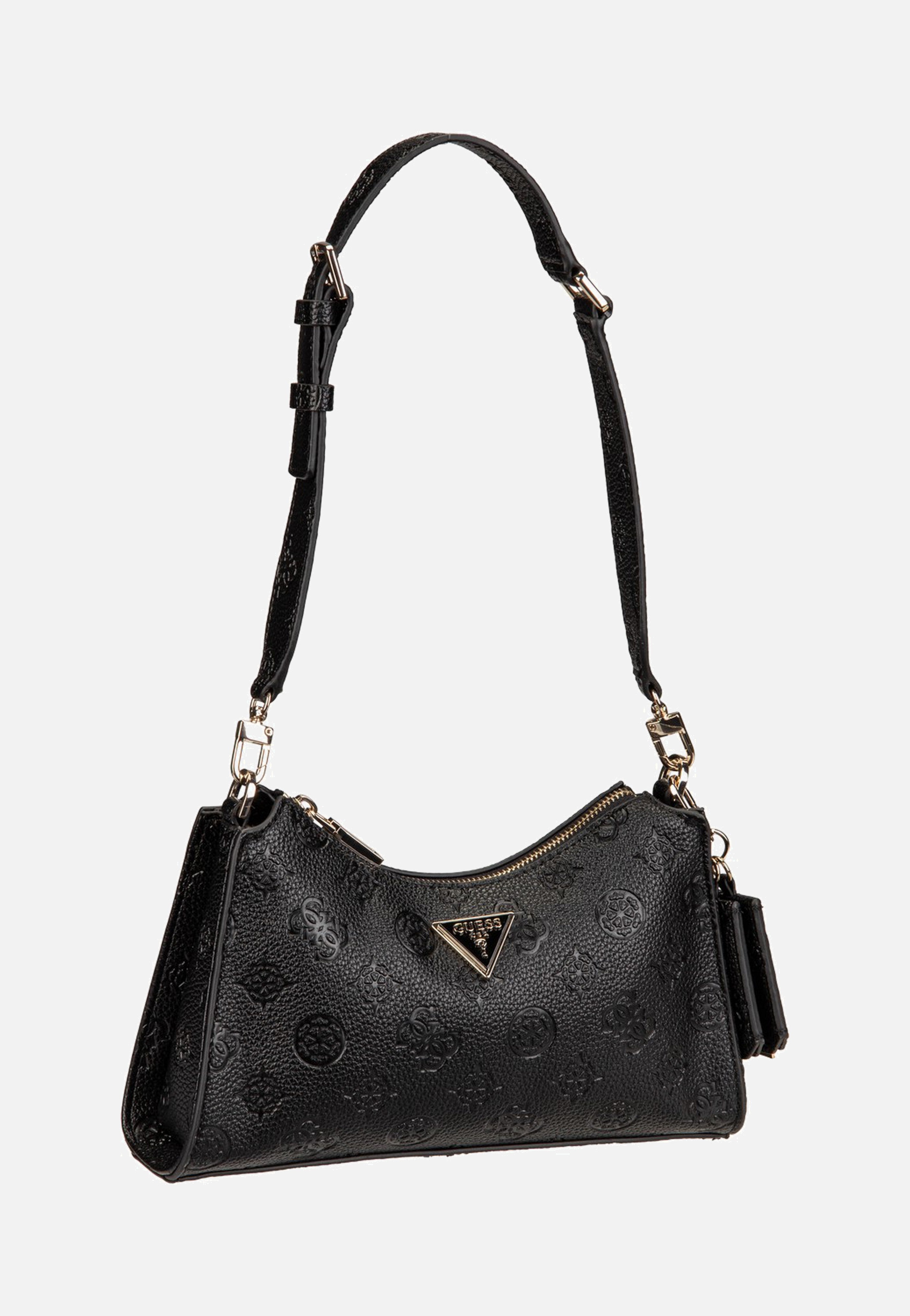 Guess - Cresidia II Top Zip Shldr Black Logo - Shoulder Bag | Women-Image