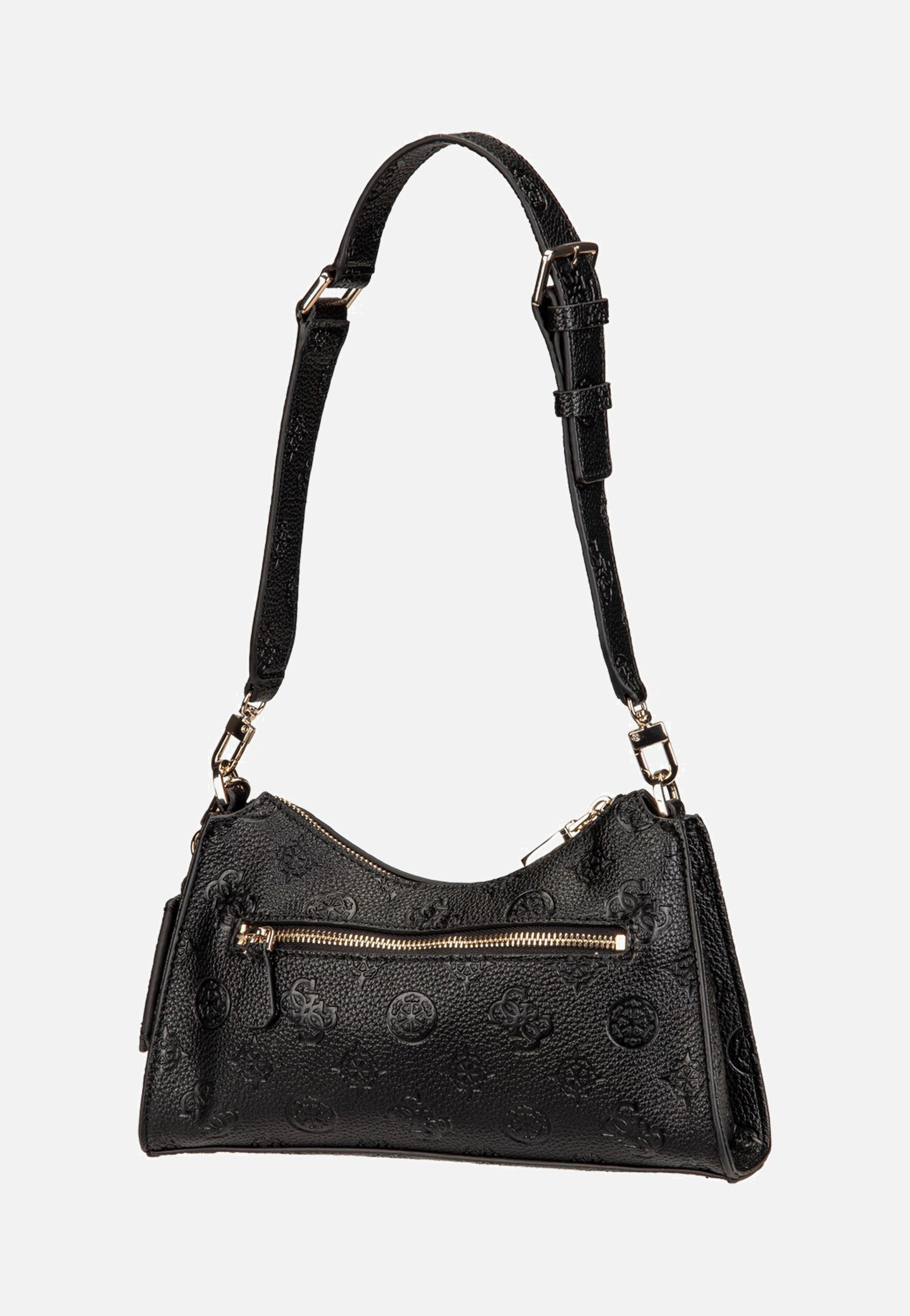 Guess - Cresidia II Top Zip Shldr Black Logo - Shoulder Bag | Women-Image