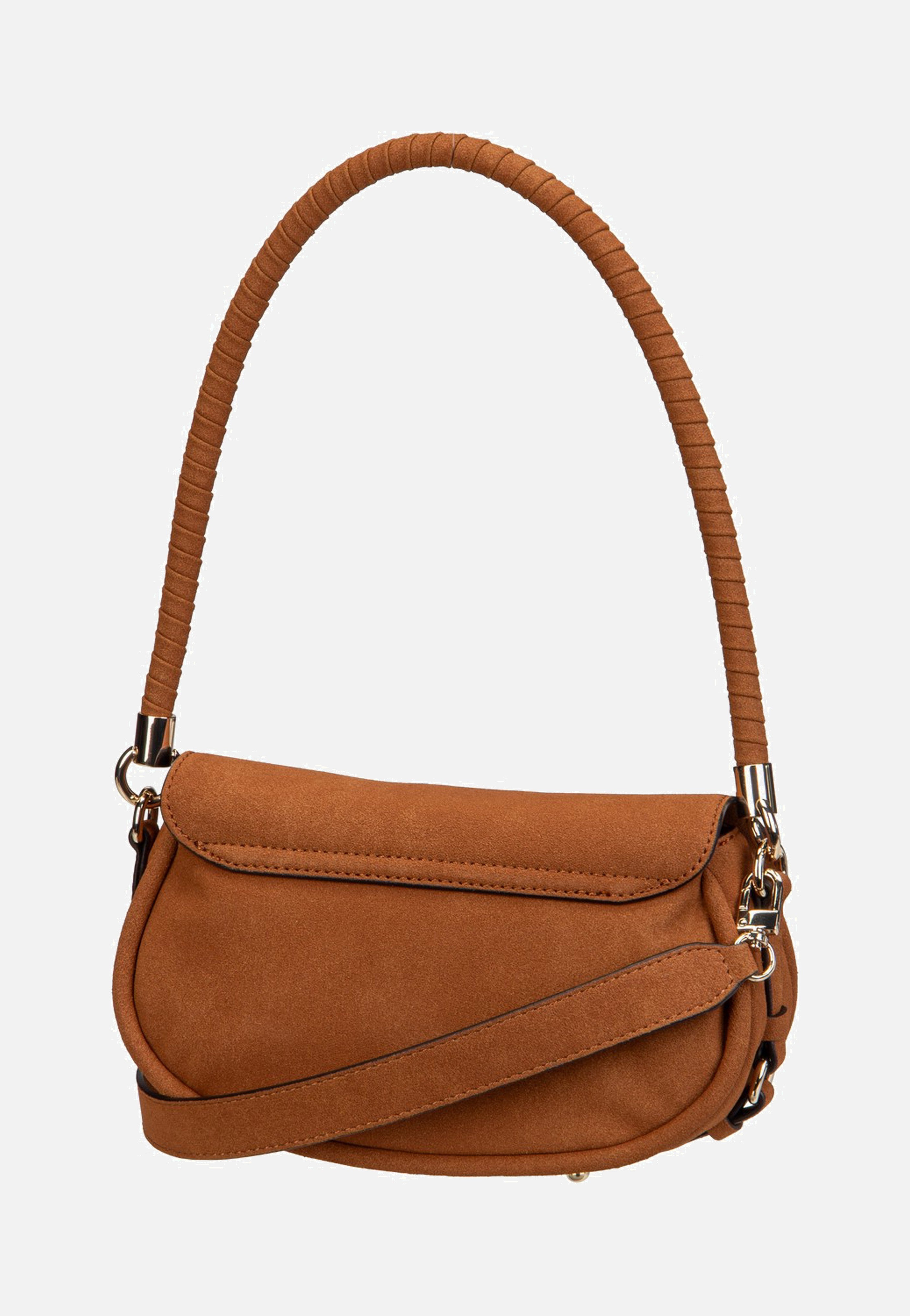 Guess Danya Flap Shoulder Cognac Schultertasche