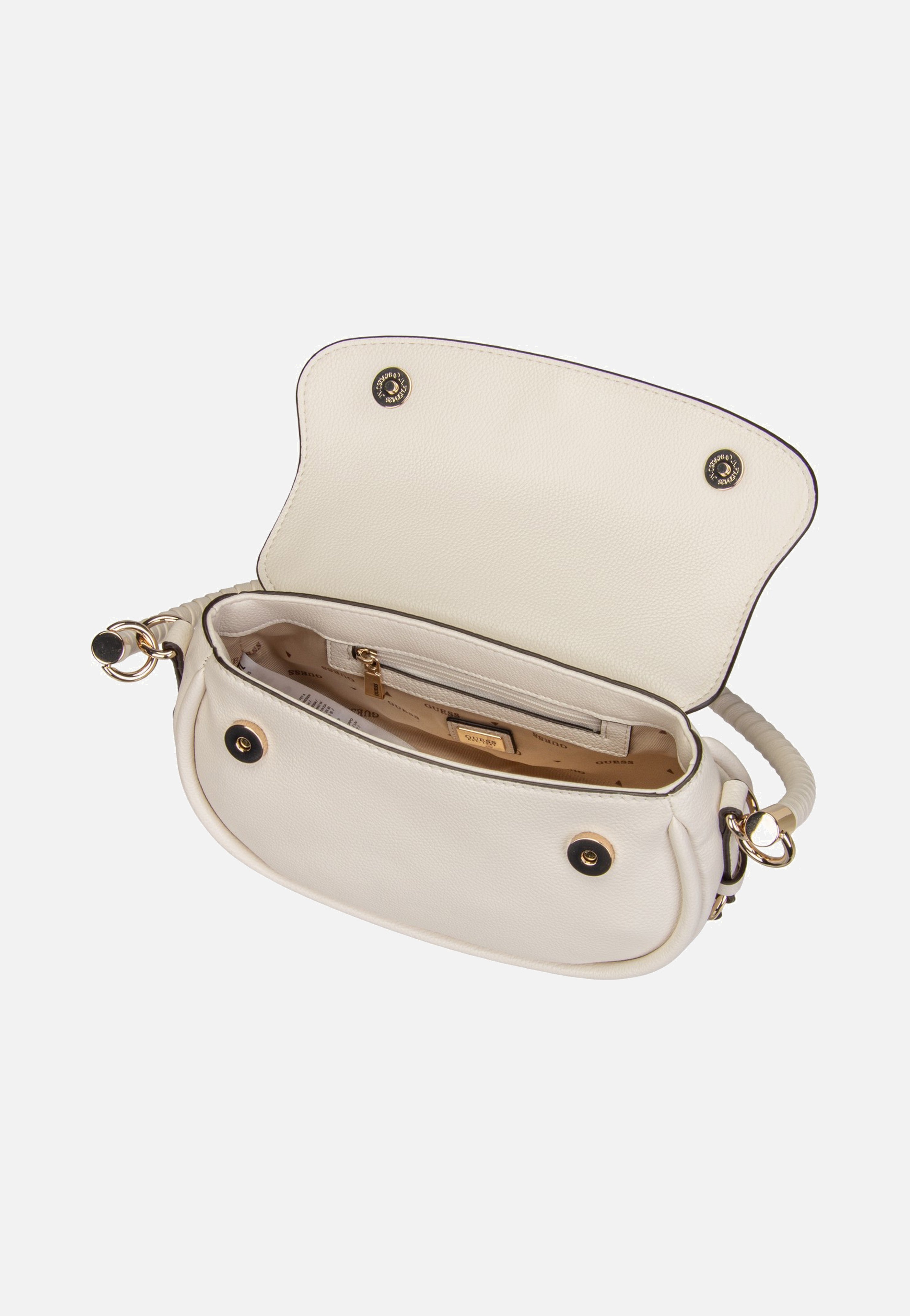 Guess Danya Flap 18190 Off White Evening Bag