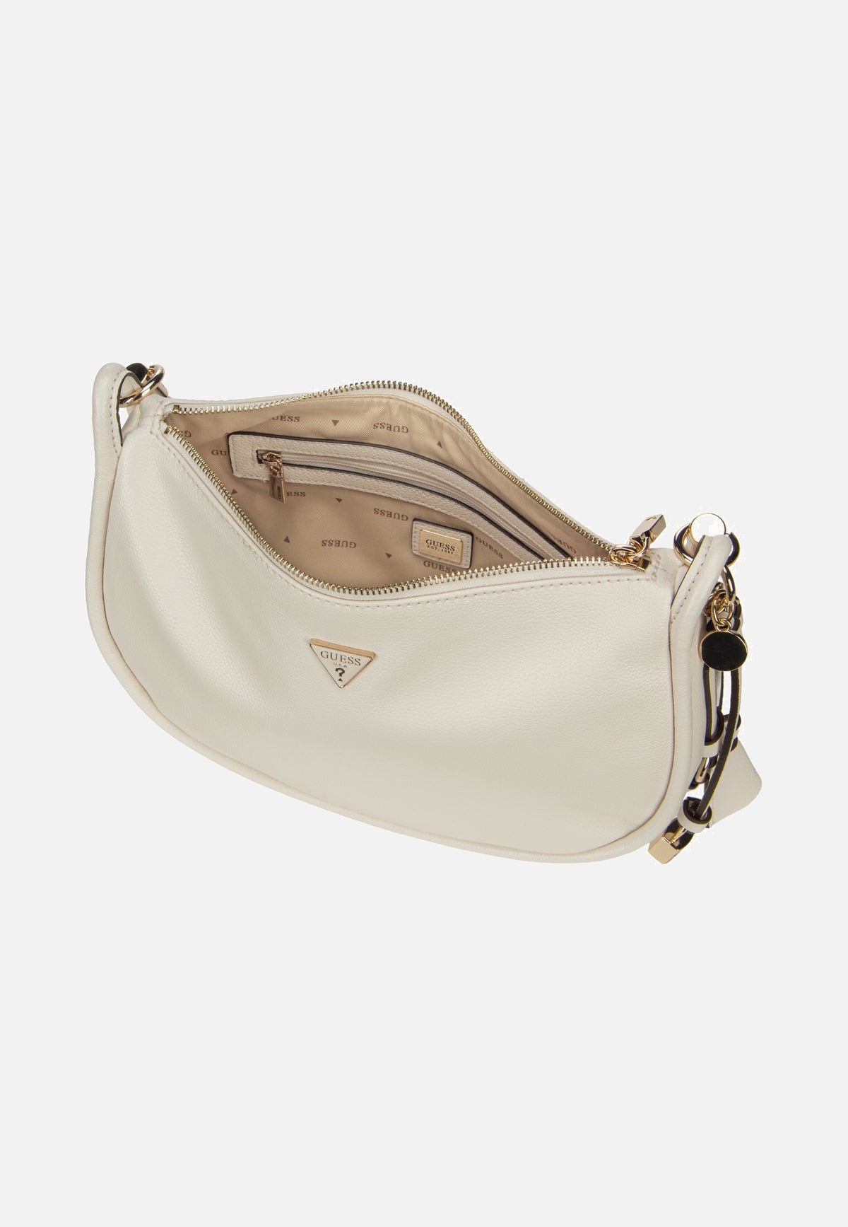 Guess Danya Hobo 18010 Off White Hobo Bag