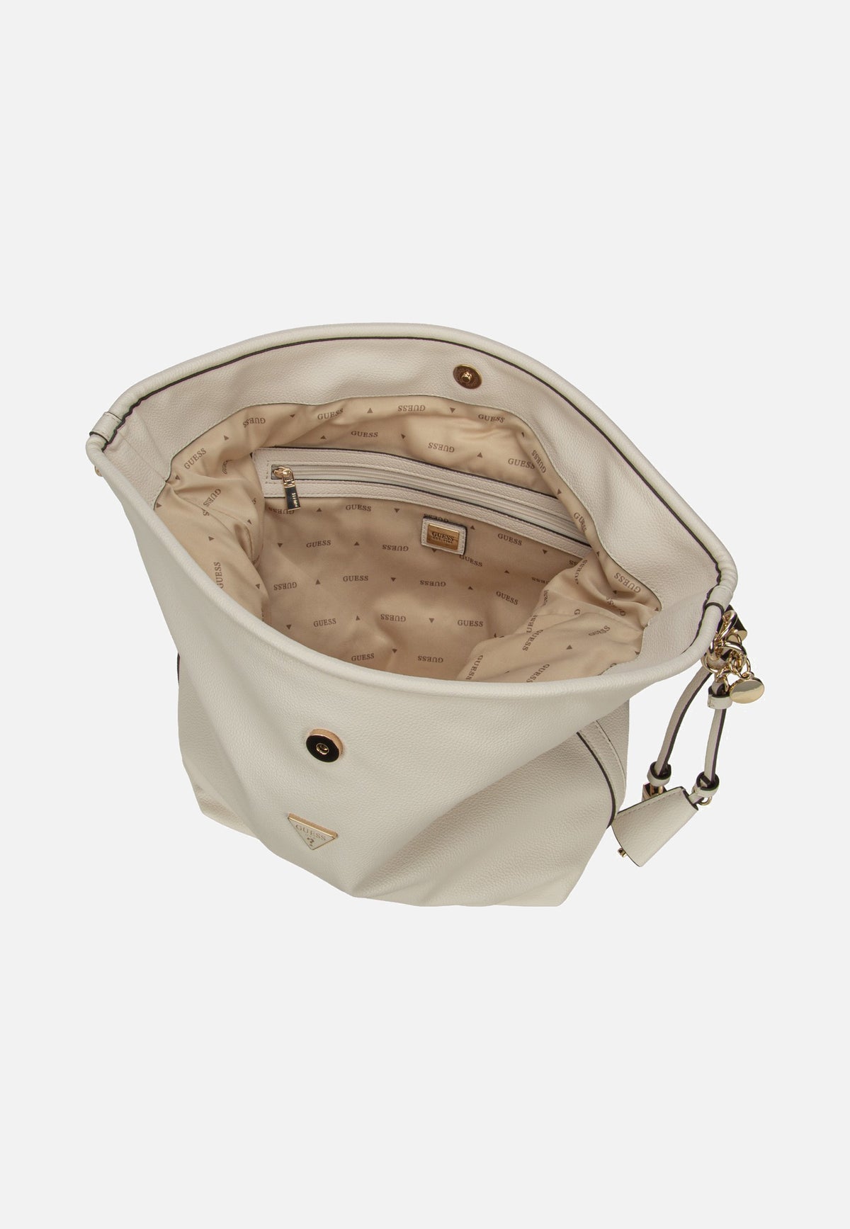 Guess Danya Hobo 18020 Off White Hobo Bag