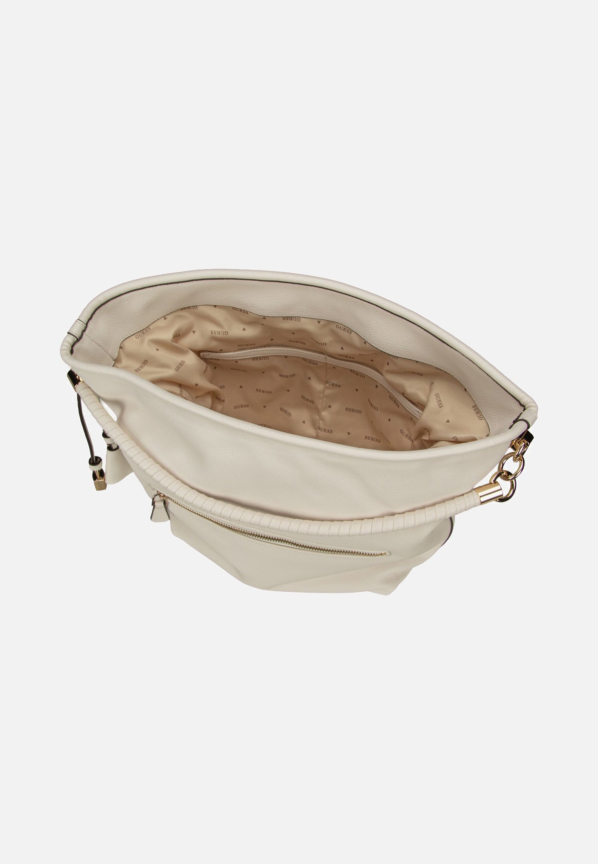 Guess Danya Hobo 18020 Off White Hobo Bag