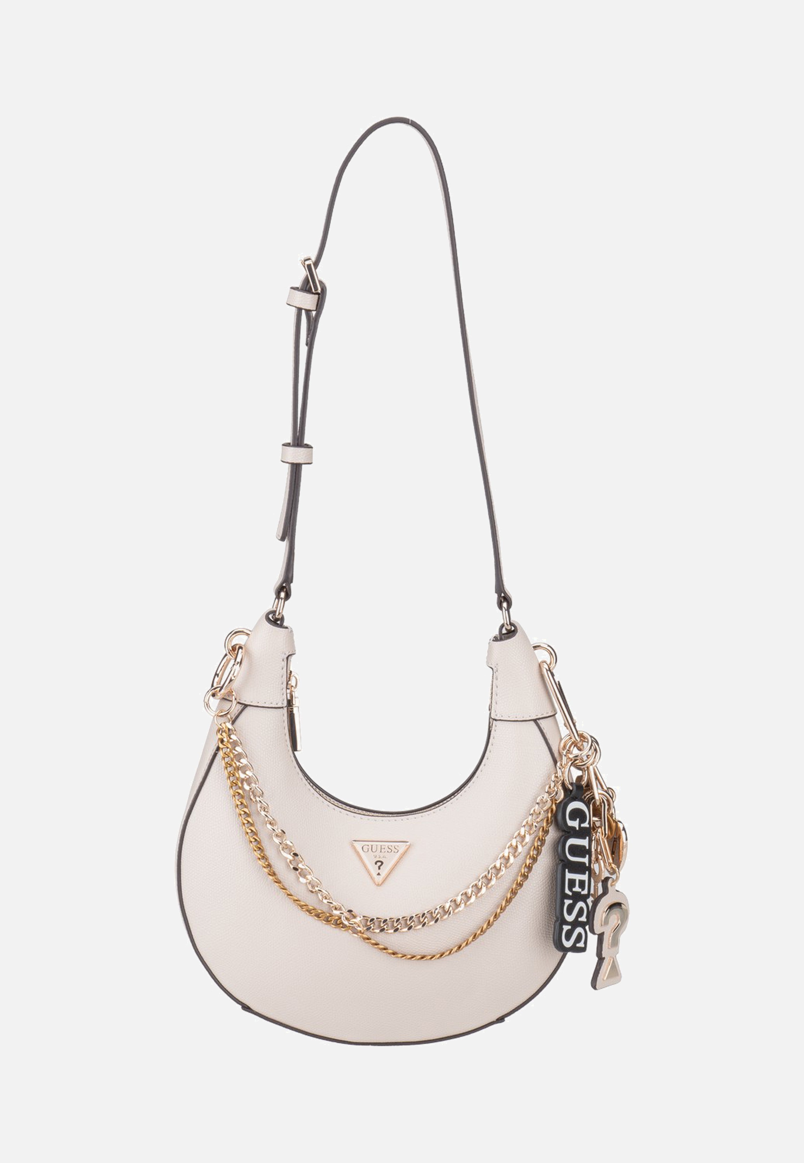 Guess Davina Shoulder Light Taupe Schultertasche