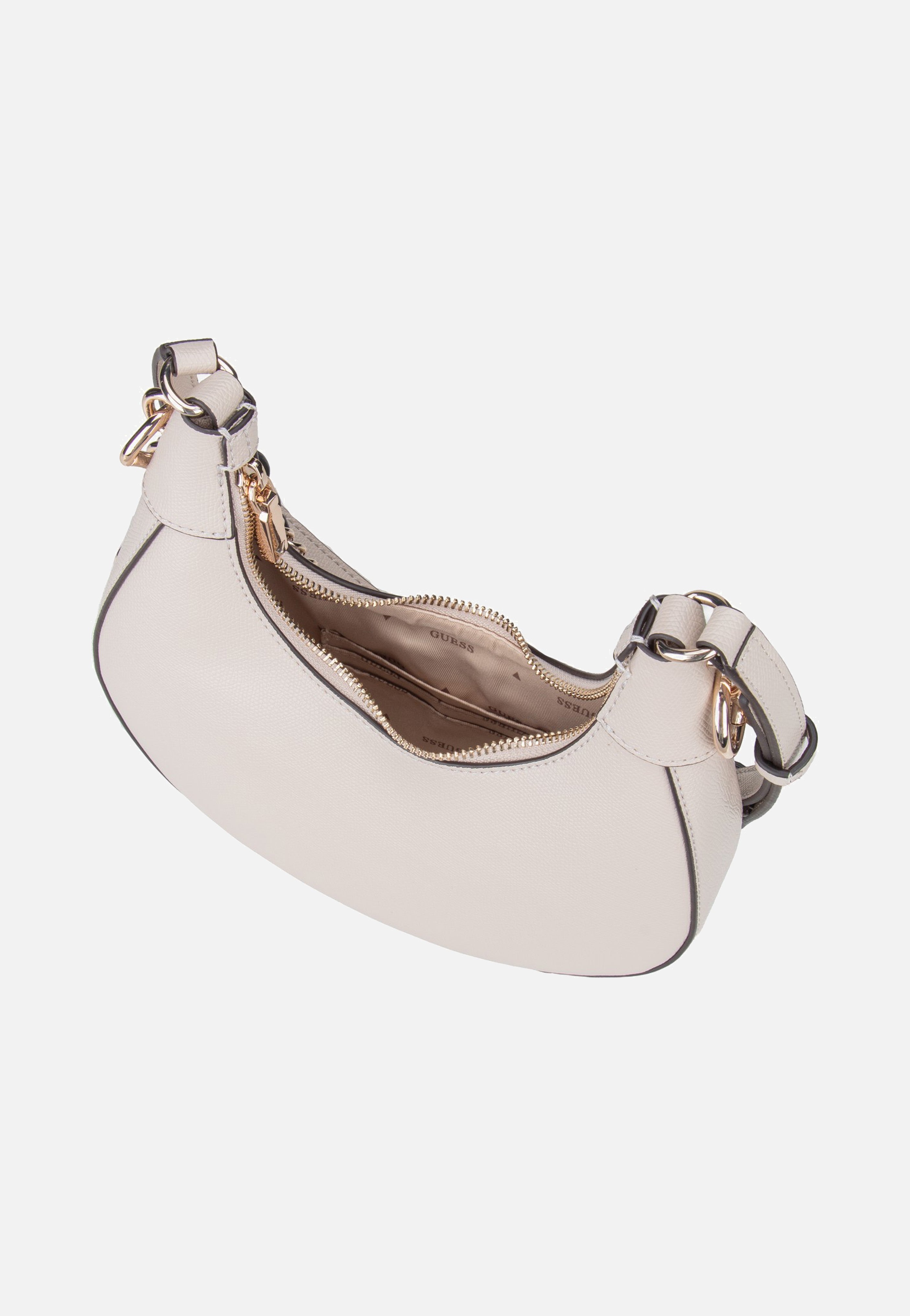 Guess Davina Shoulder Light Taupe Schultertasche