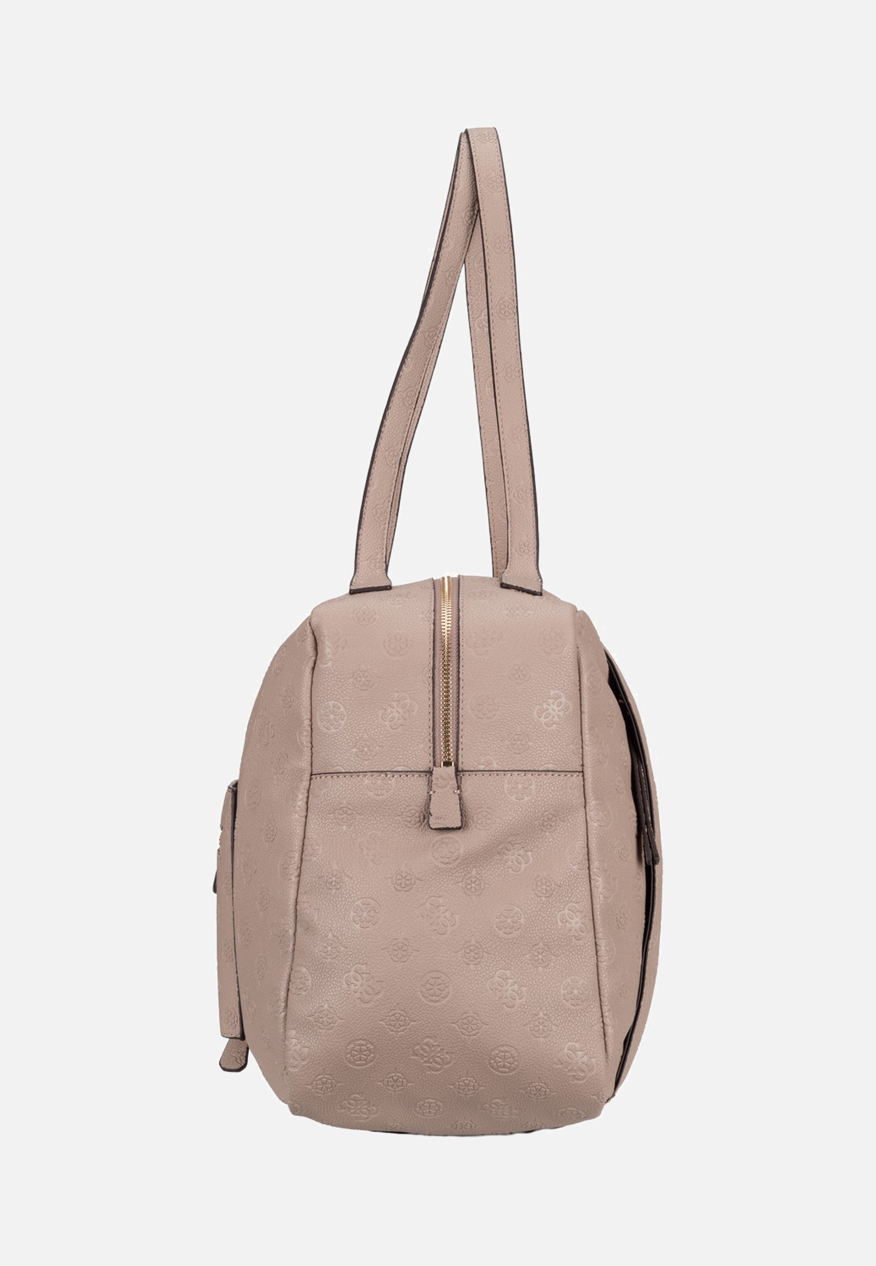 Guess Devon 45024 Taupe Logo Satchel