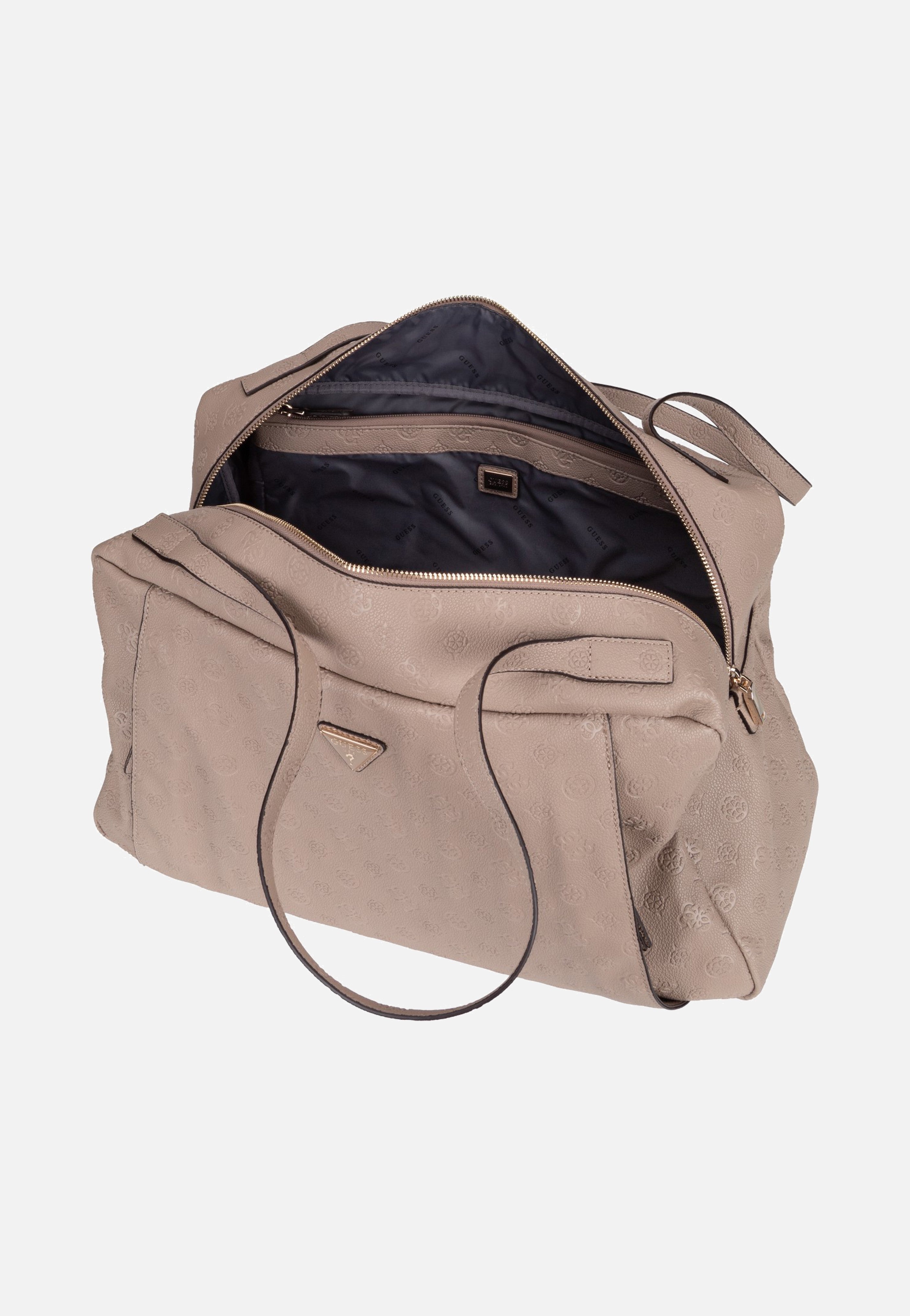 Guess Devon 45024 Taupe Logo Satchel