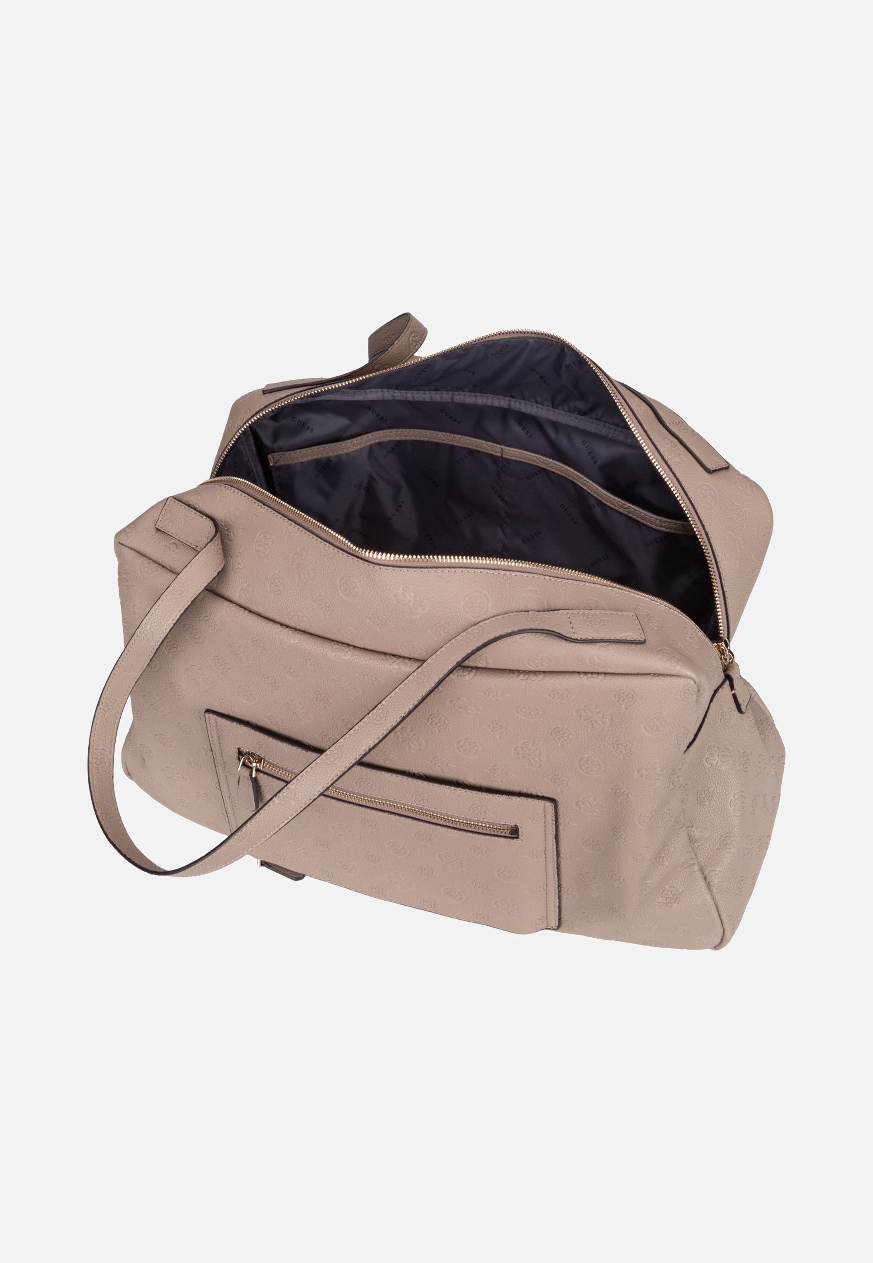 Guess Devon 45024 Taupe Logo Satchel