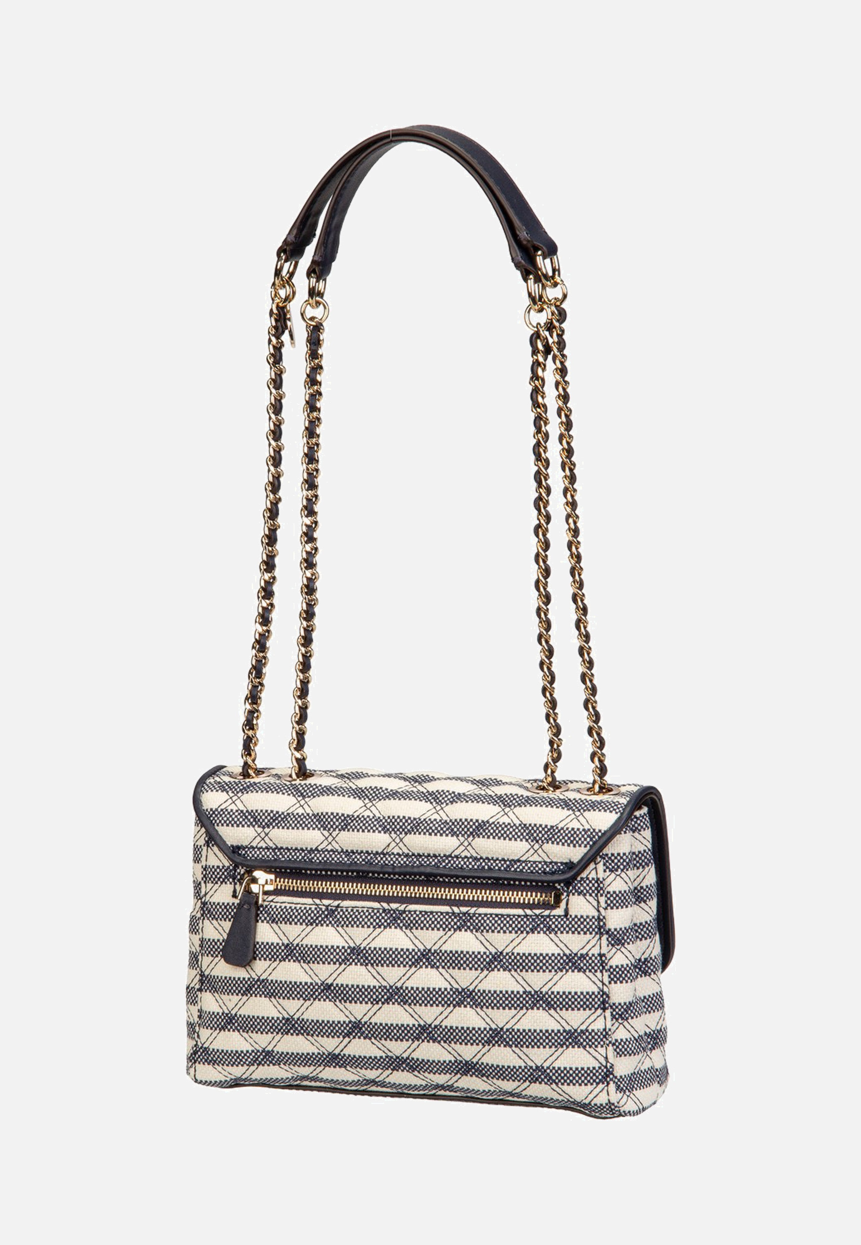 Guess Giully II 2 Comp Conv Flap Navy Multi Umhängetasche