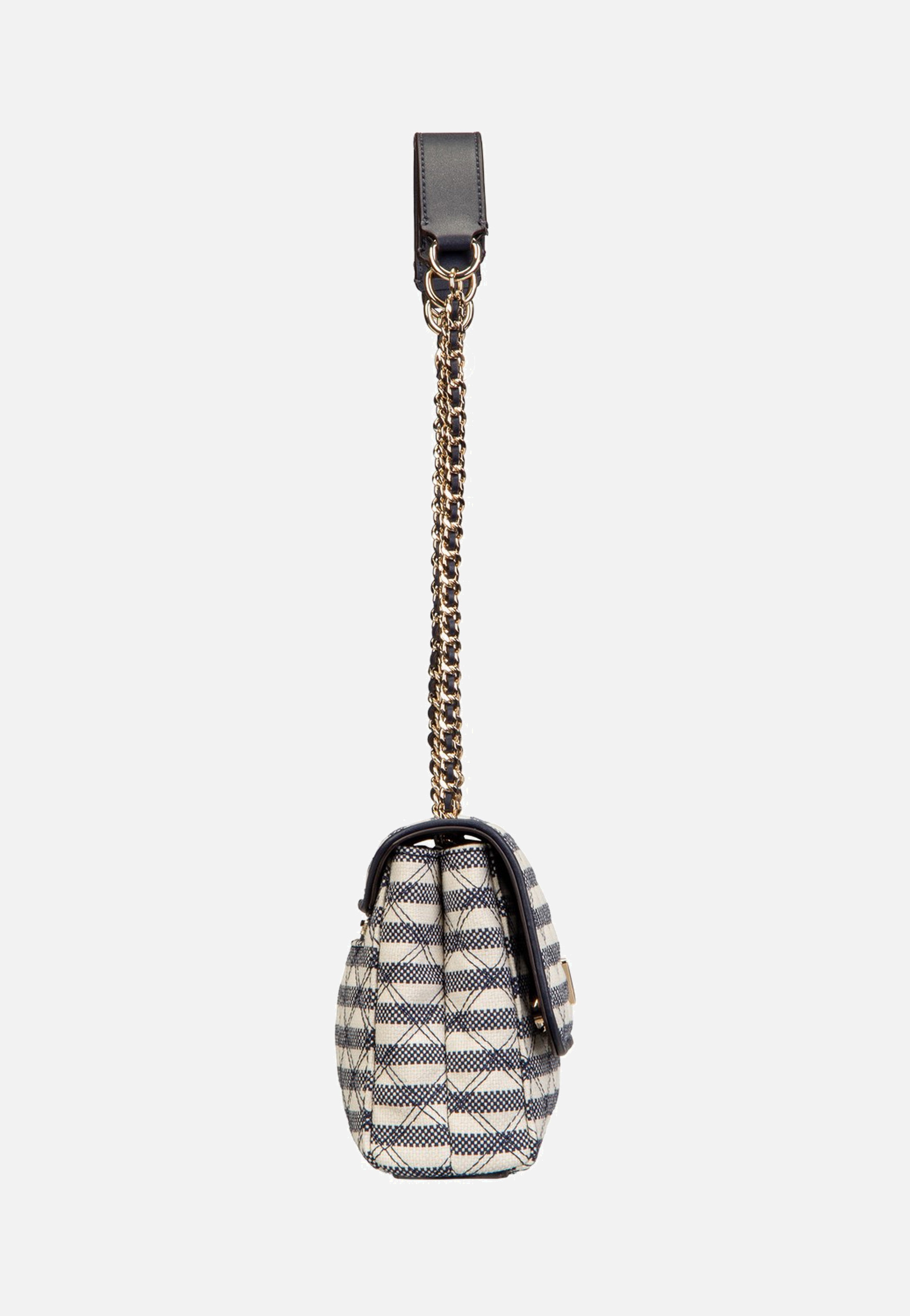 Guess Giully II 2 Comp Conv Flap Navy Multi Umhängetasche