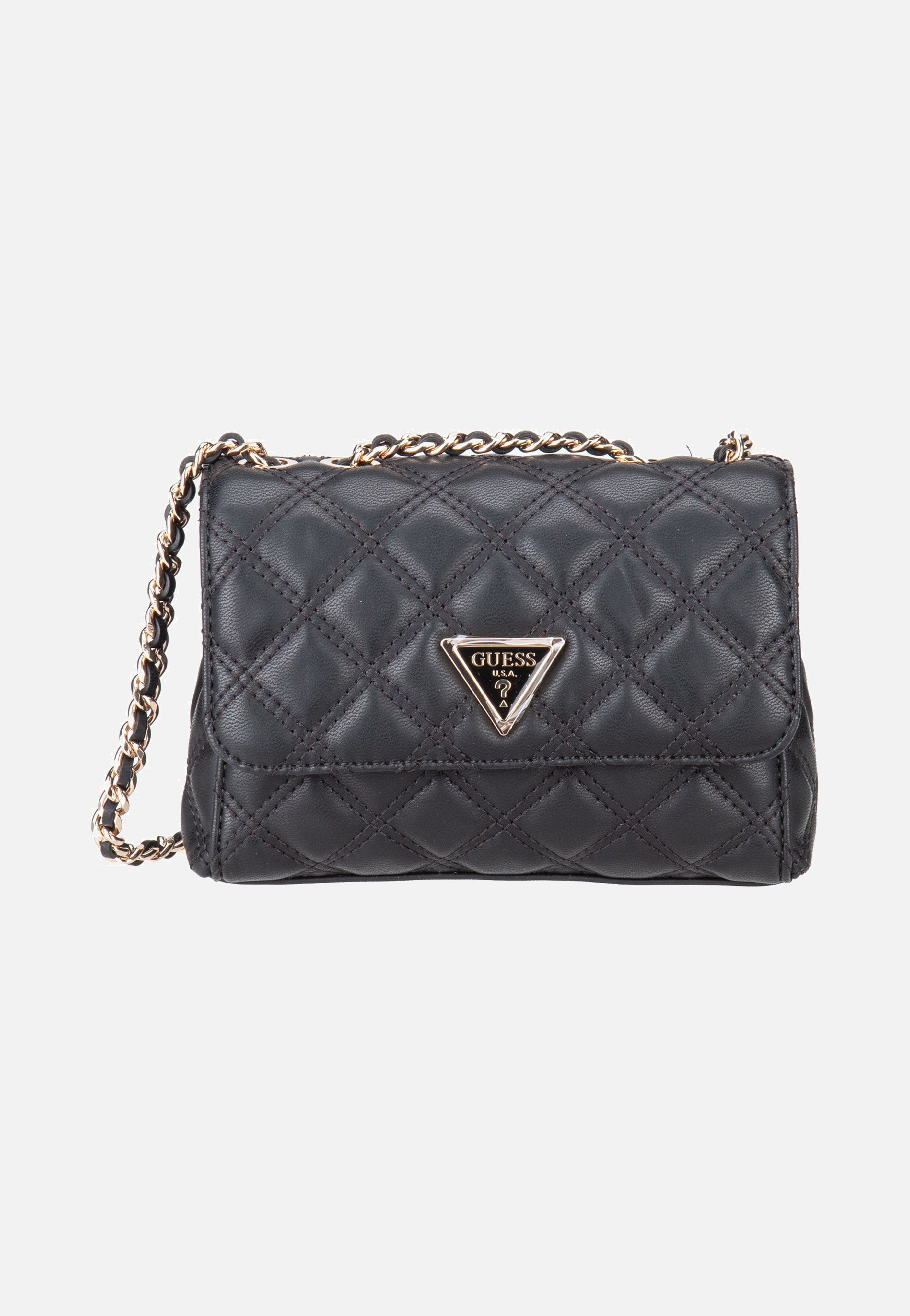 Guess - Giully II Mini 2 Comp Conv Flap Black - Evening Bag | Women-Image