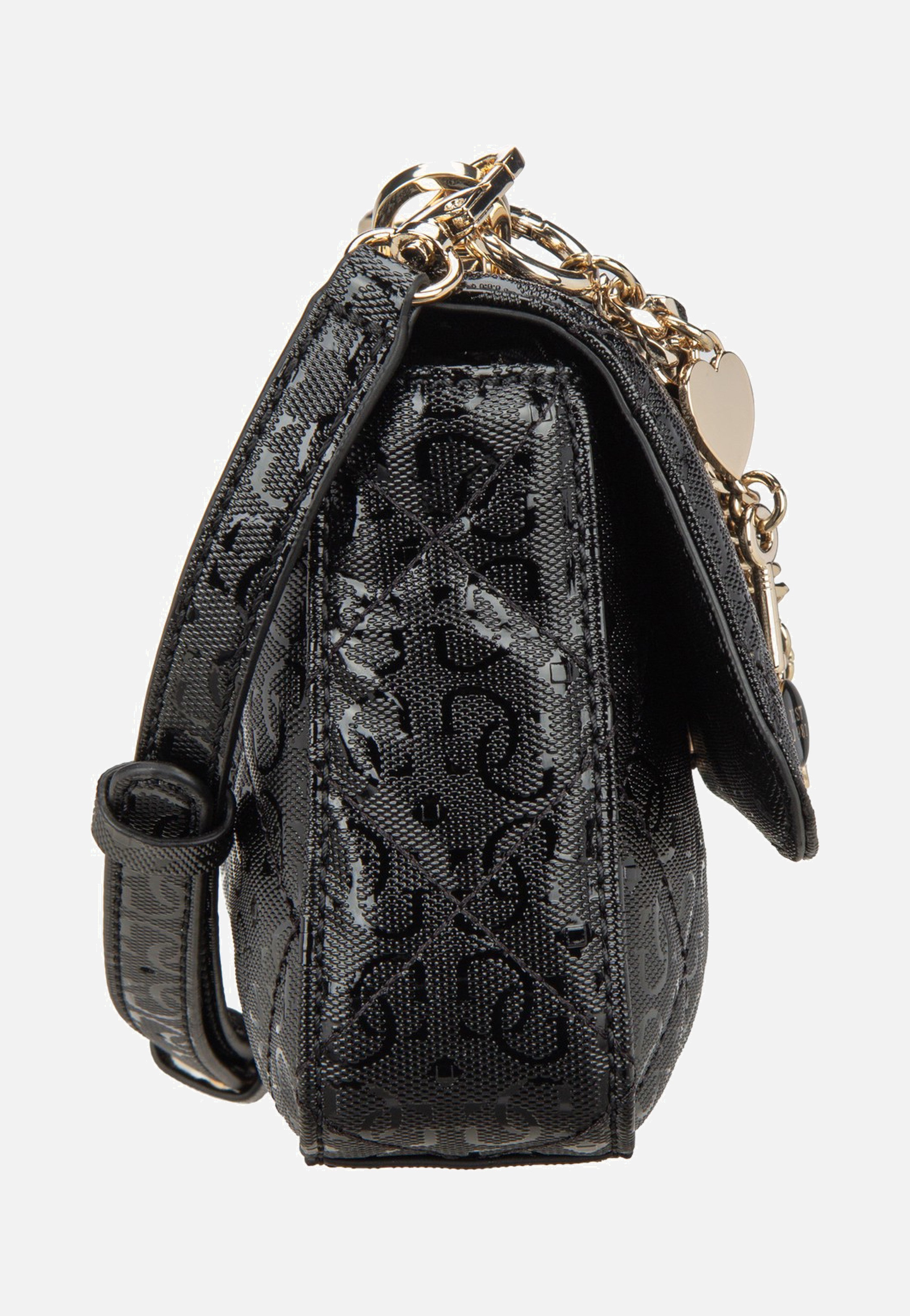 Guess Libby Flap 12200 Black Evening Bag