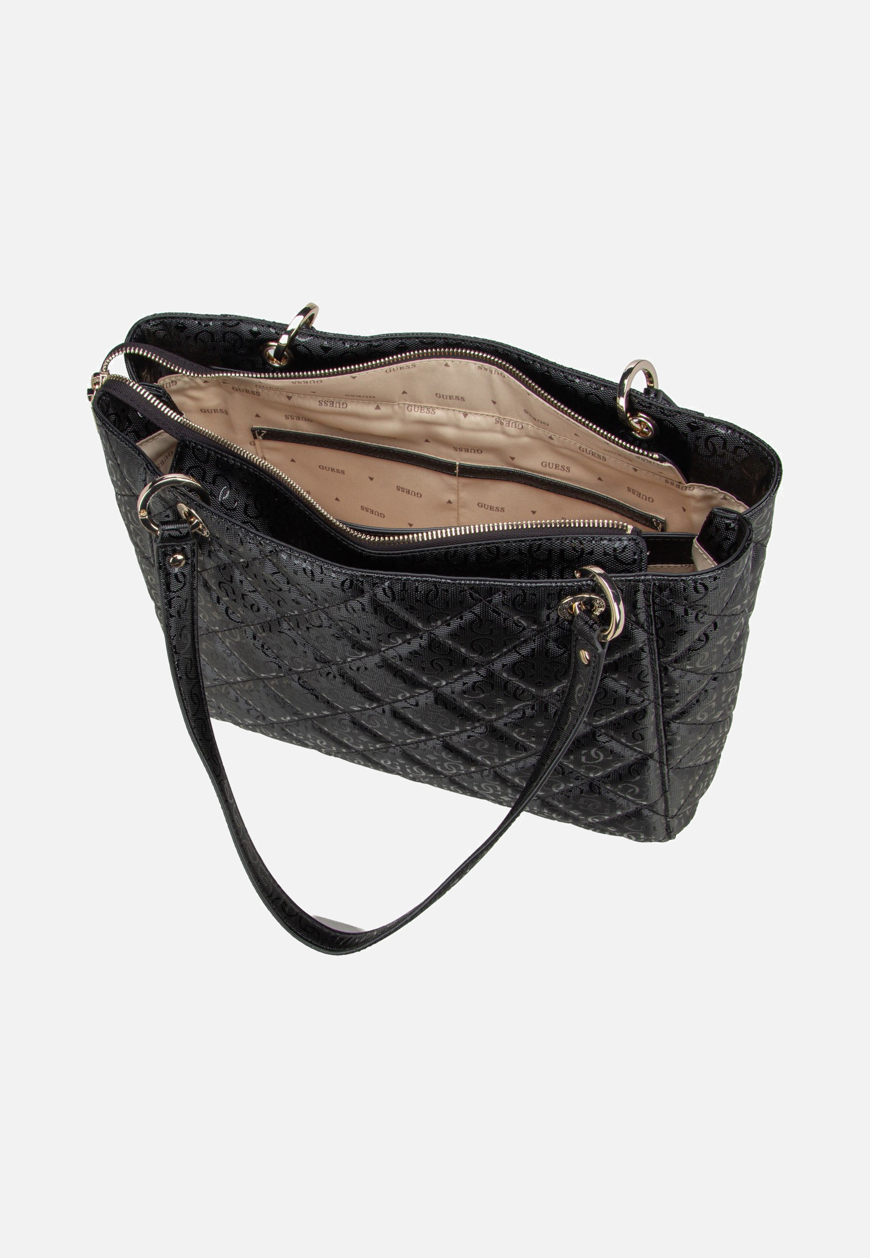 Guess Libby Noel Tote 12250 Black Tote Bag