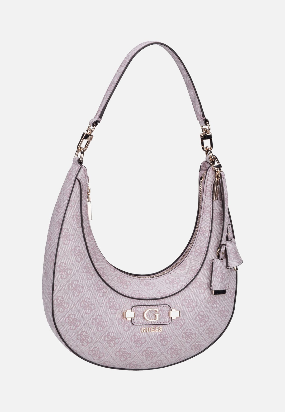 Guess Lindsey 49010 Orchid Logo Hobo Bag