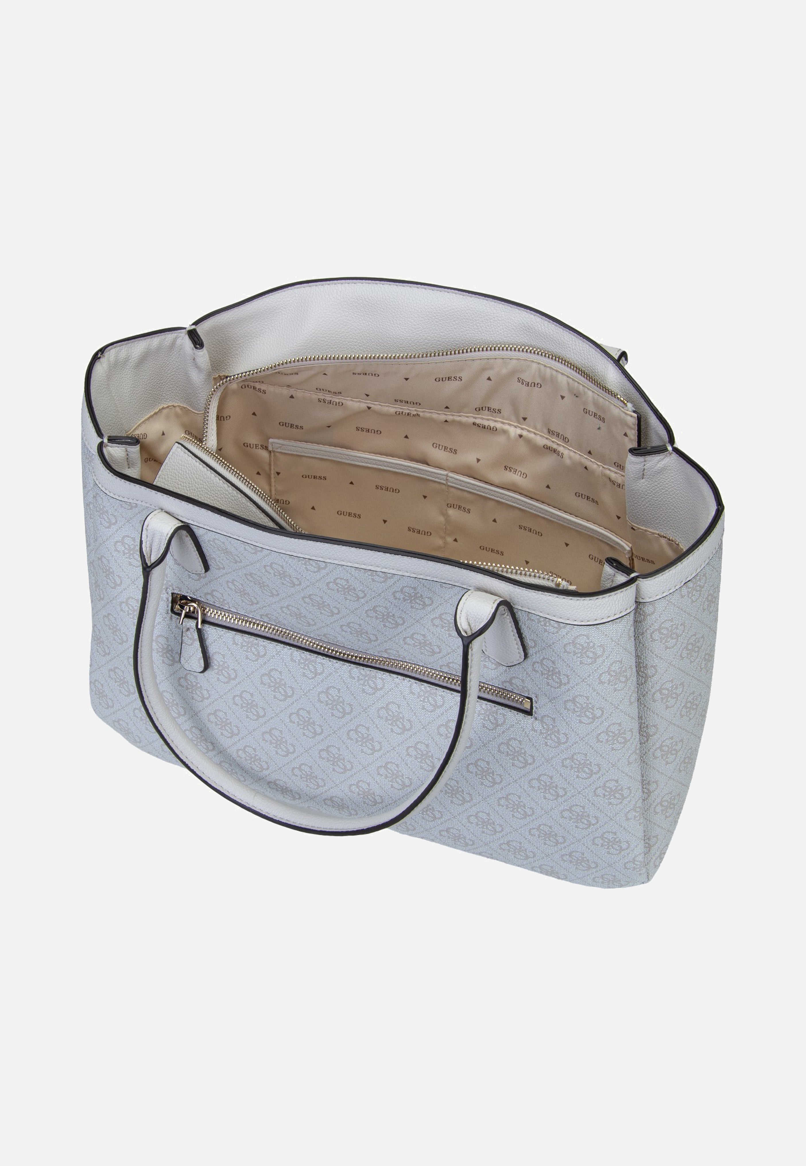Guess Lindsey 49230 Bone Logo Shopper