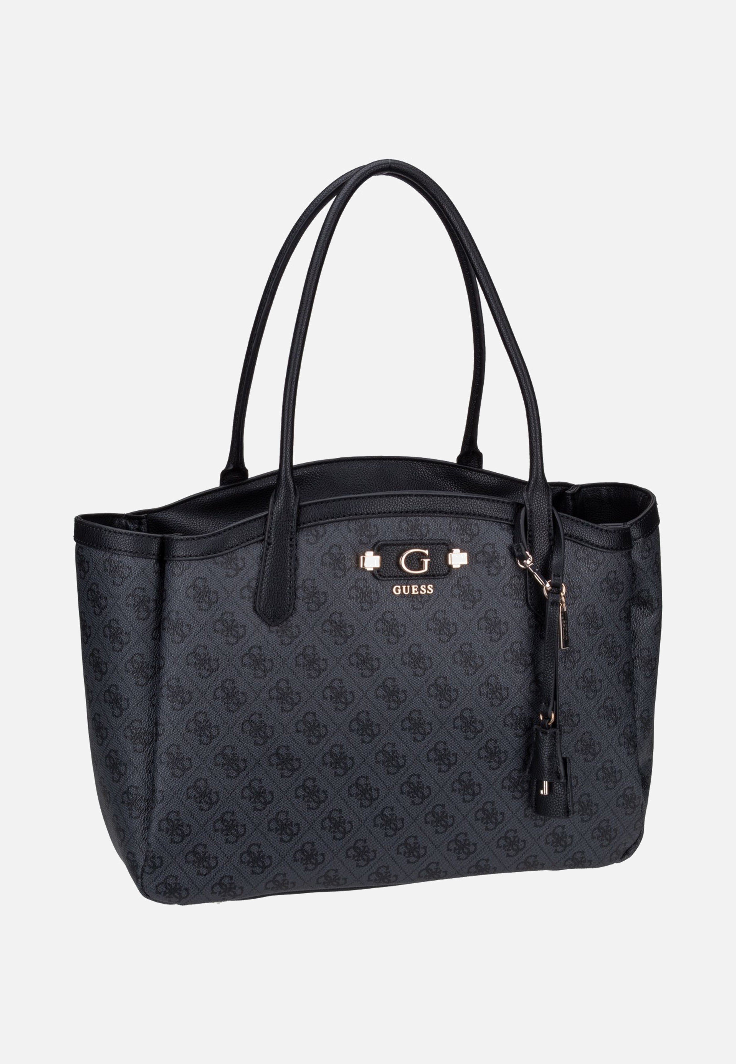 Guess Lindsey 49230 Coal Logo Shopper