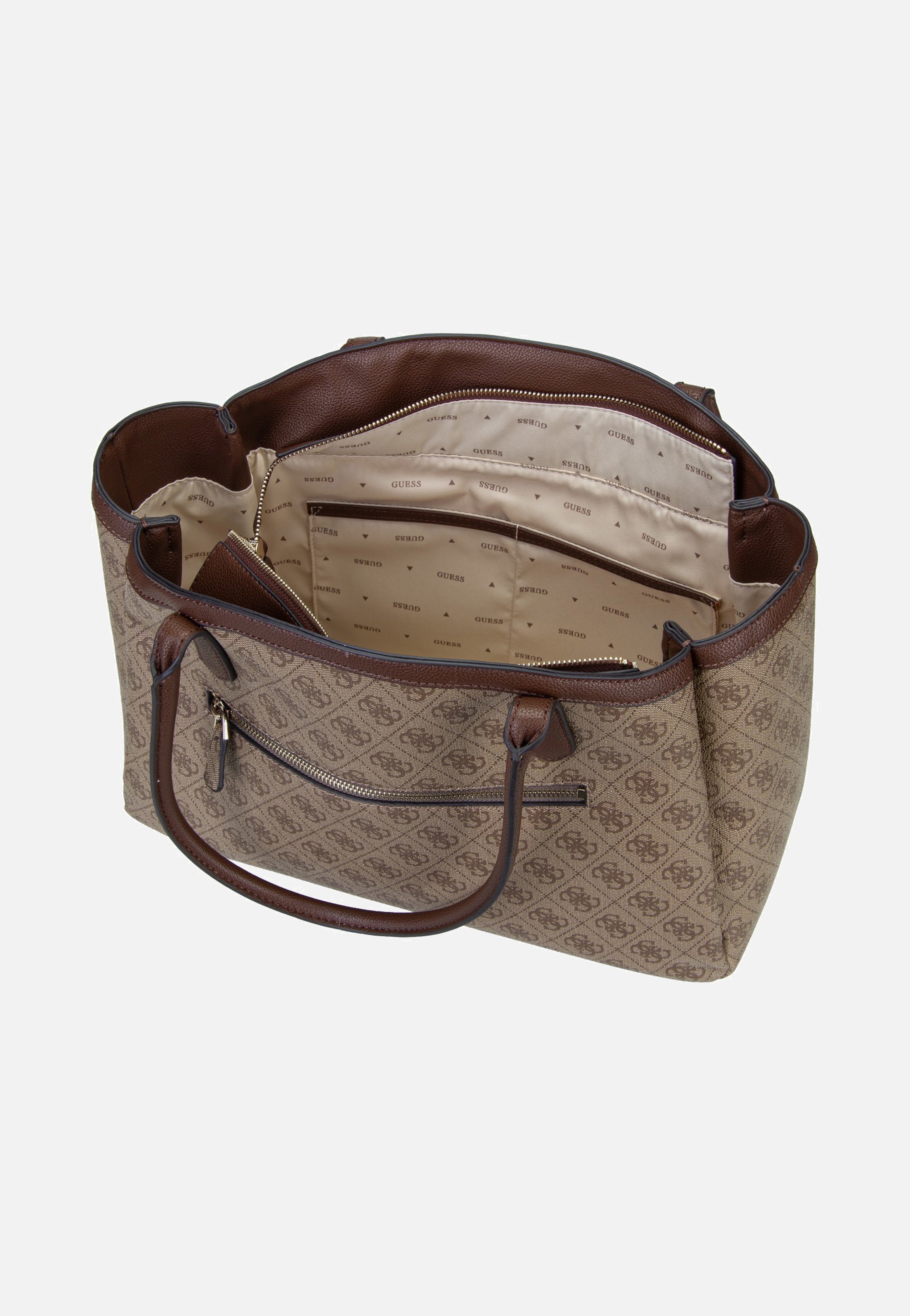 Guess Lindsey 49230 Latte Logo Shopper