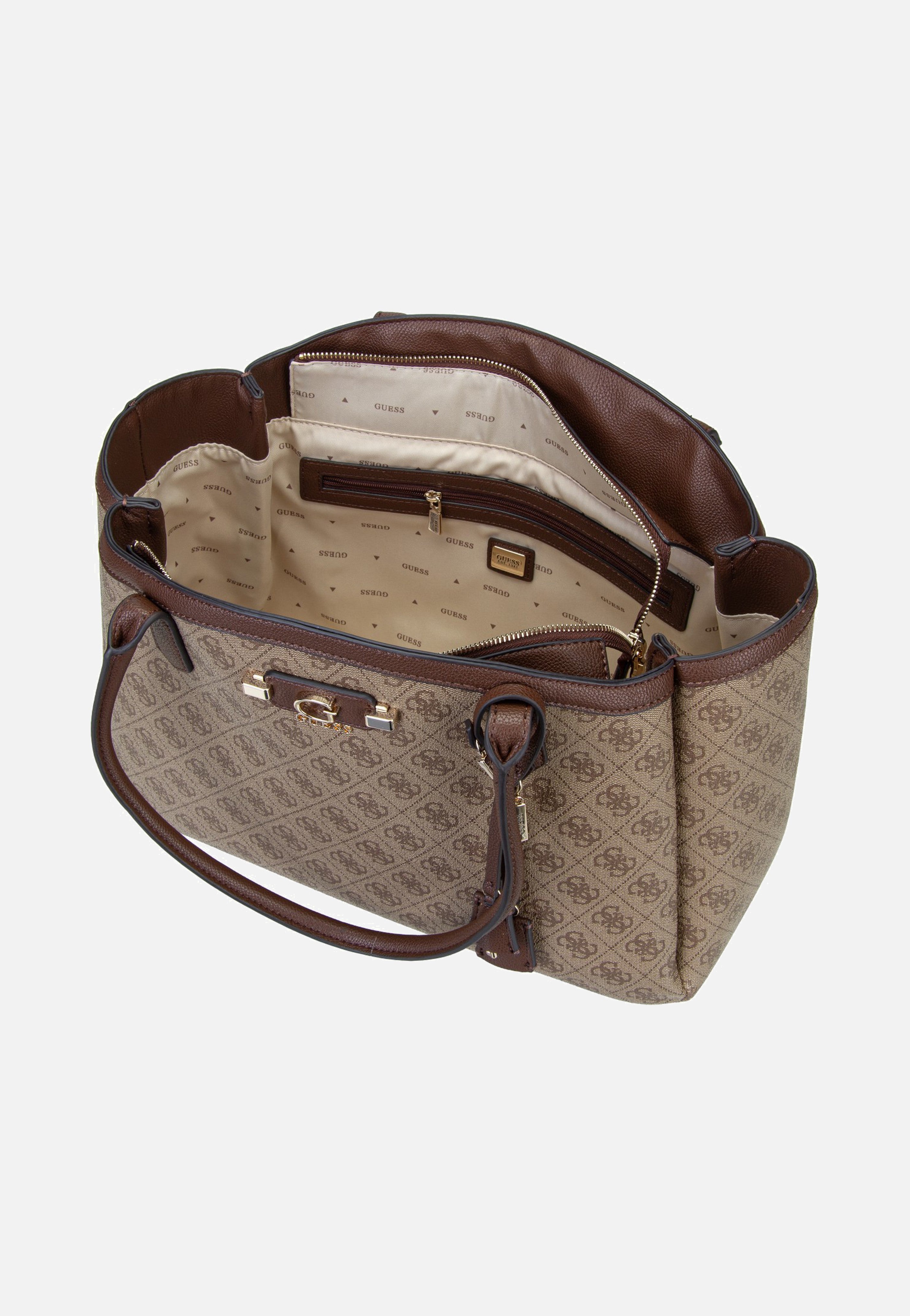 Guess Lindsey 49230 Latte Logo Shopper
