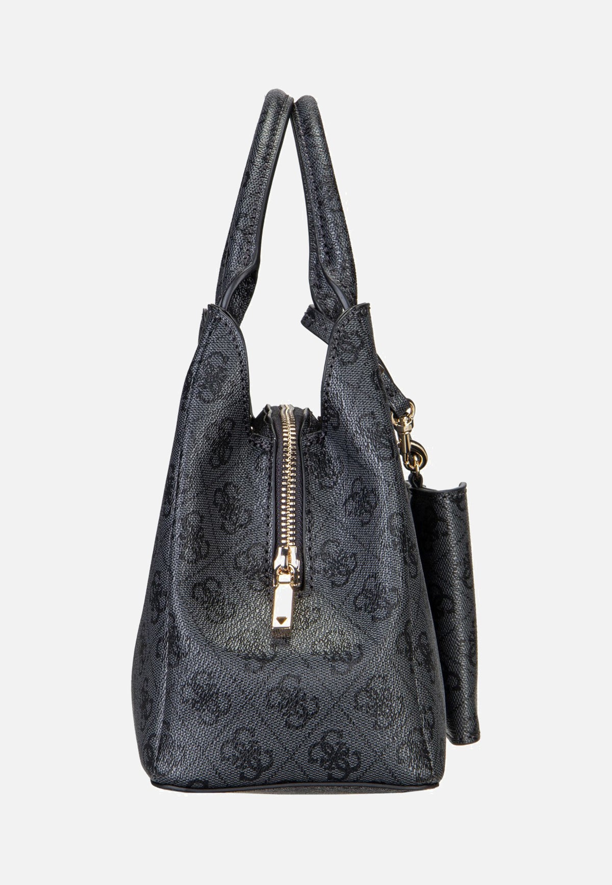 Guess Lorella Logo Small Girlfriend 84220 Coal Logo Henkeltasche