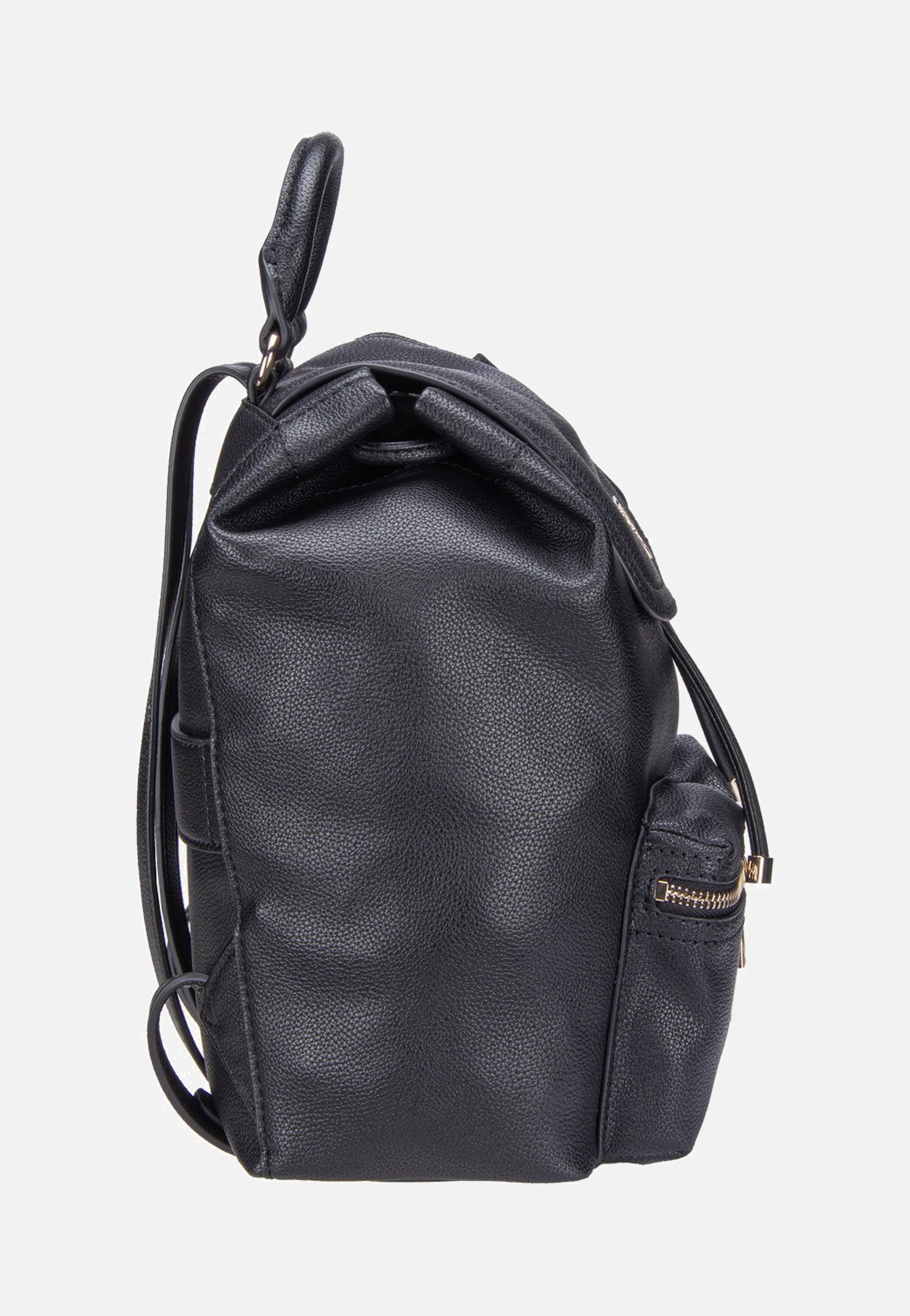 Guess Manhattan II Flap Black Rucksack