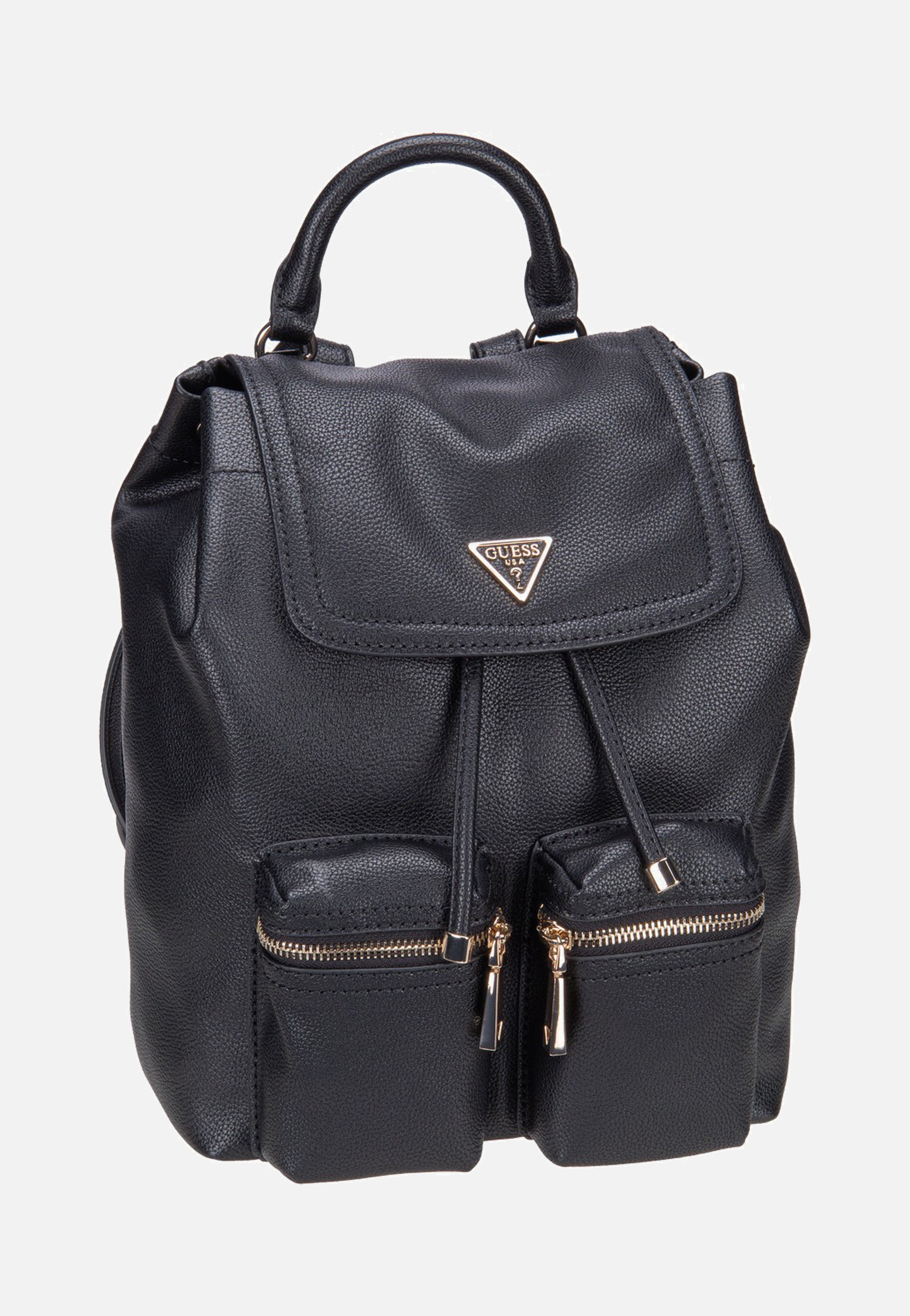 Guess - Manhattan II Flap Black - Backpack | Women-Image