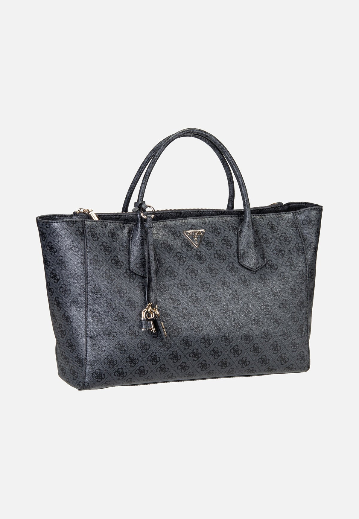 Guess Marissa Logo Tech 82240 Coal Logo Tote Bag