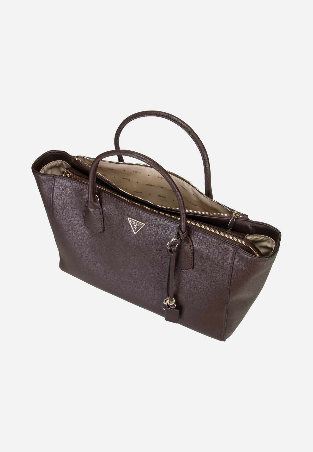 Guess Marissa Tech 33240 Brown Tote Bag
