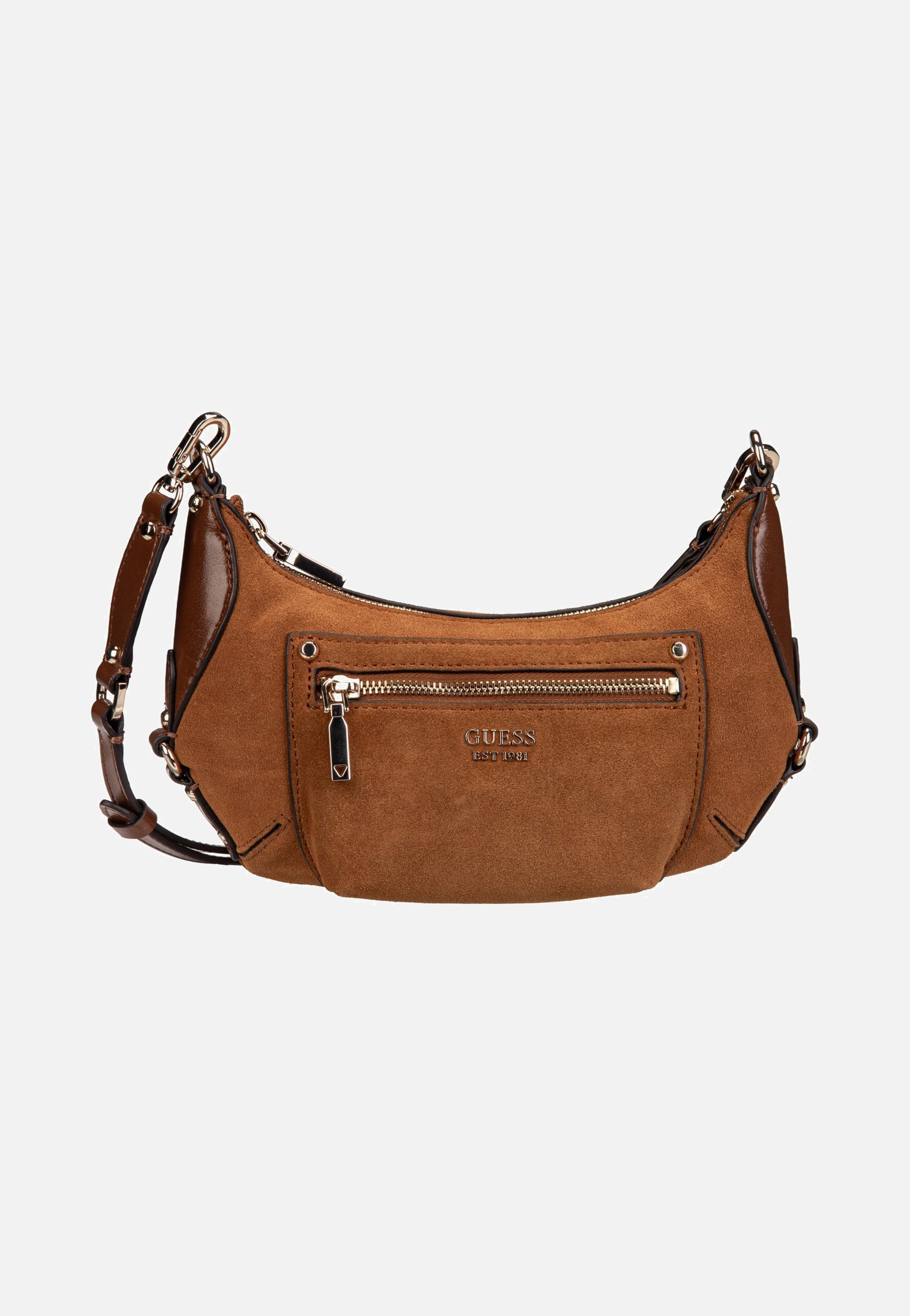 Guess Marsha Mini Crossbody Cognac Umhängetasche