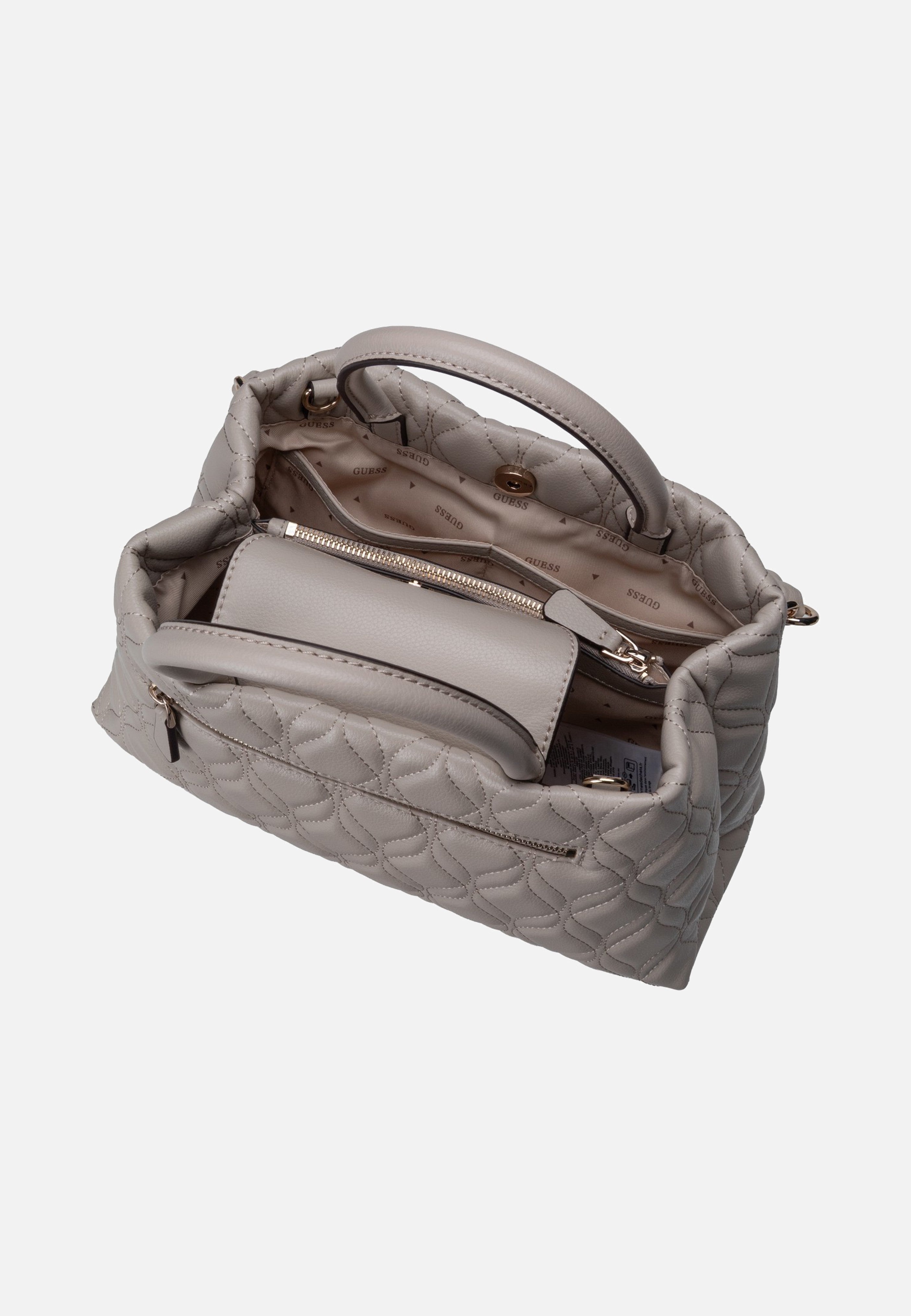 Guess Maxine Girlfriend 33060 Light Taupe Satchel