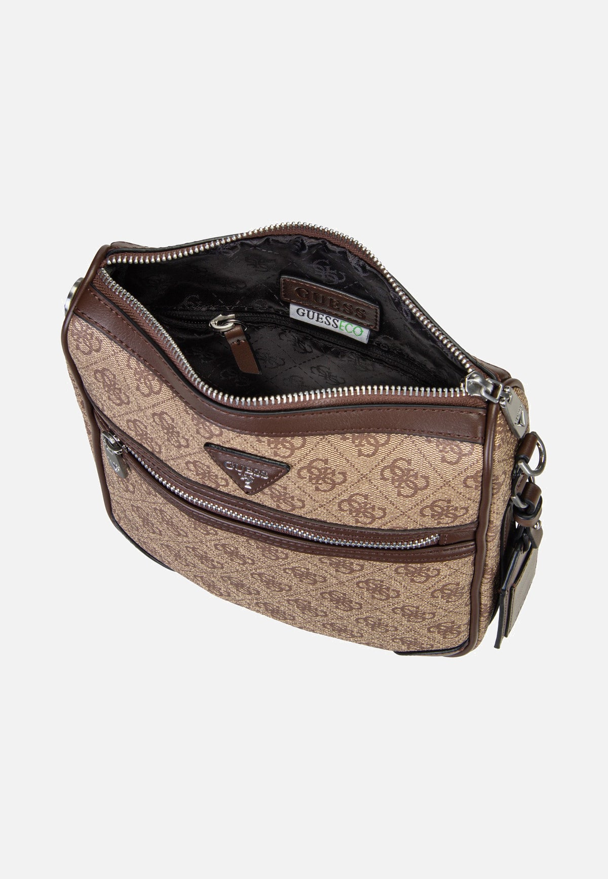 Guess Milano Crossbody 2 Beige/Cognac Crossbody Bag