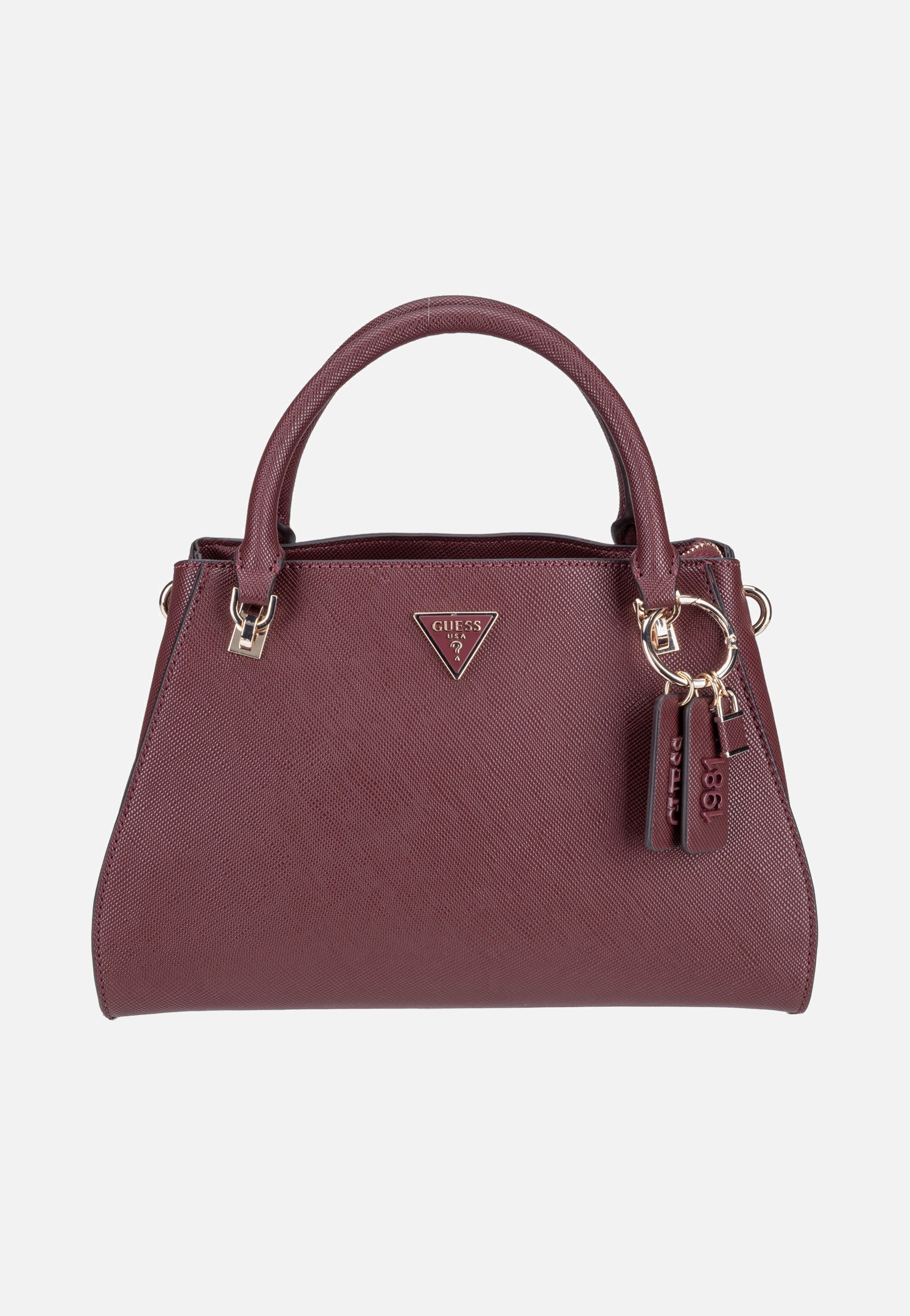 Guess Noelle II Luxury Saffiano 72070 Burgundy Henkeltasche