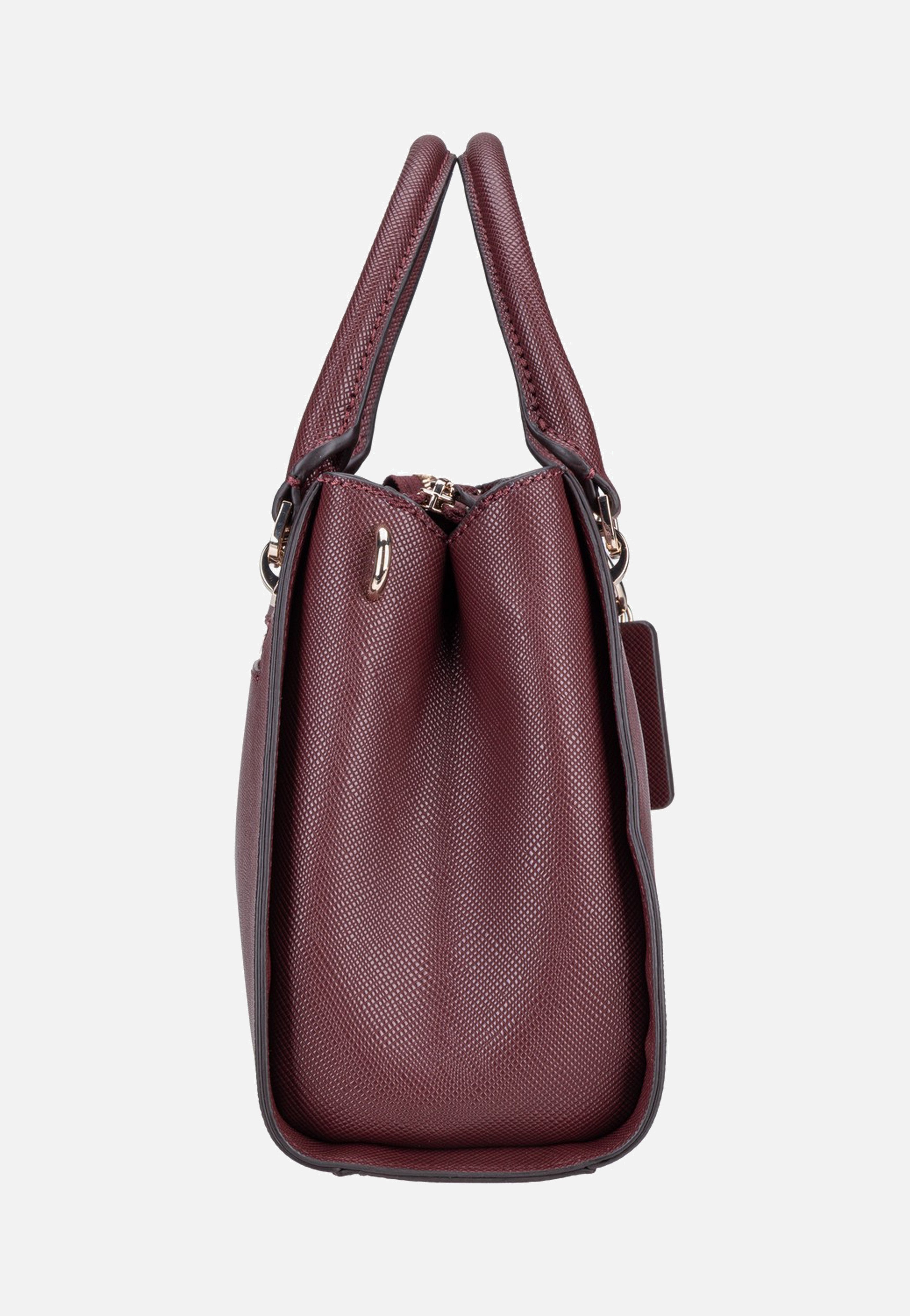 Guess Noelle II Luxury Saffiano 72070 Burgundy Henkeltasche
