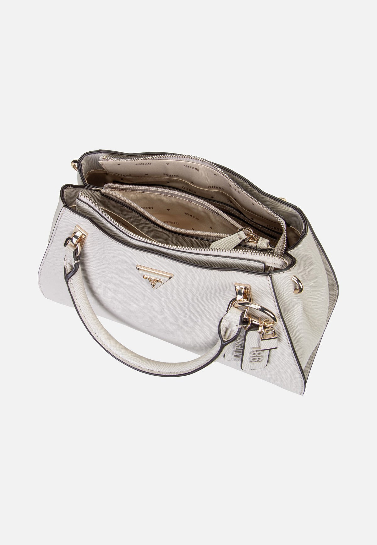 Guess Noelle II Luxury Saffiano 72070 Taupe Henkeltasche