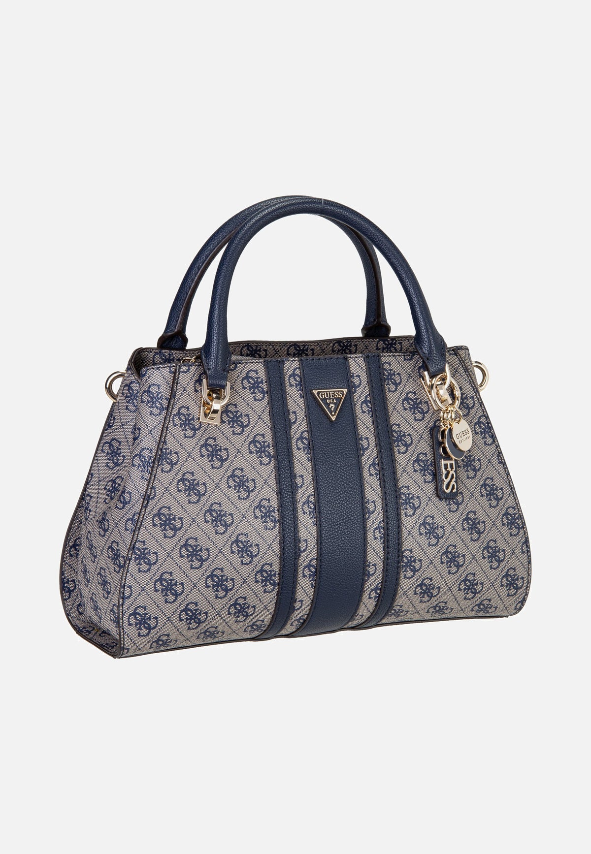 Guess Noelle II Luxury SAT 72070 Midnight Logo Henkeltasche