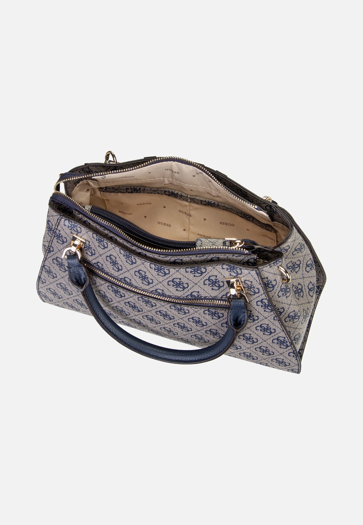 Guess Noelle II Luxury SAT 72070 Midnight Logo Henkeltasche